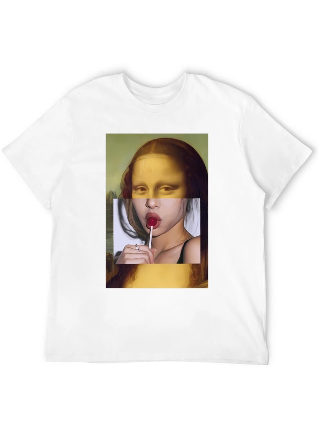 Mona Lisa Meets Modern Tee