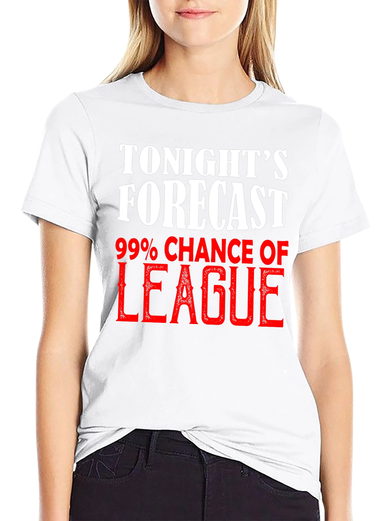 Tonights Forecast League T-Shirt - Gamer Apparel