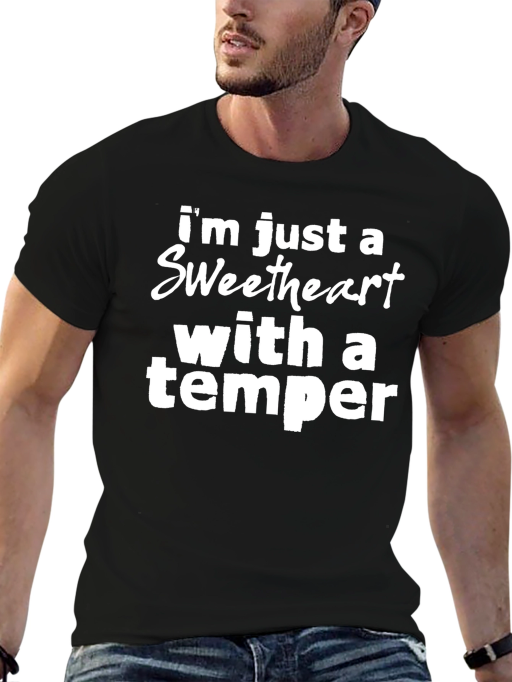 Sweetheart With a Temper Graphic Tee