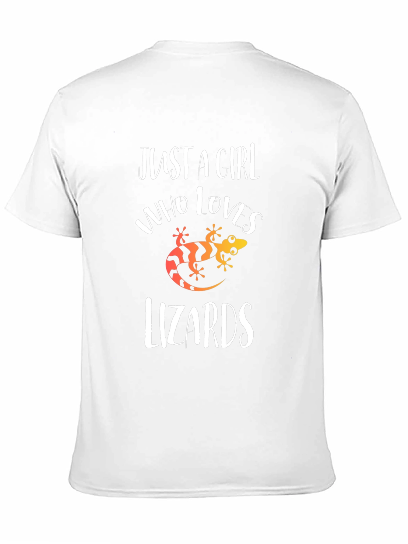 Girl Who Loves Lizards Graphic Tee