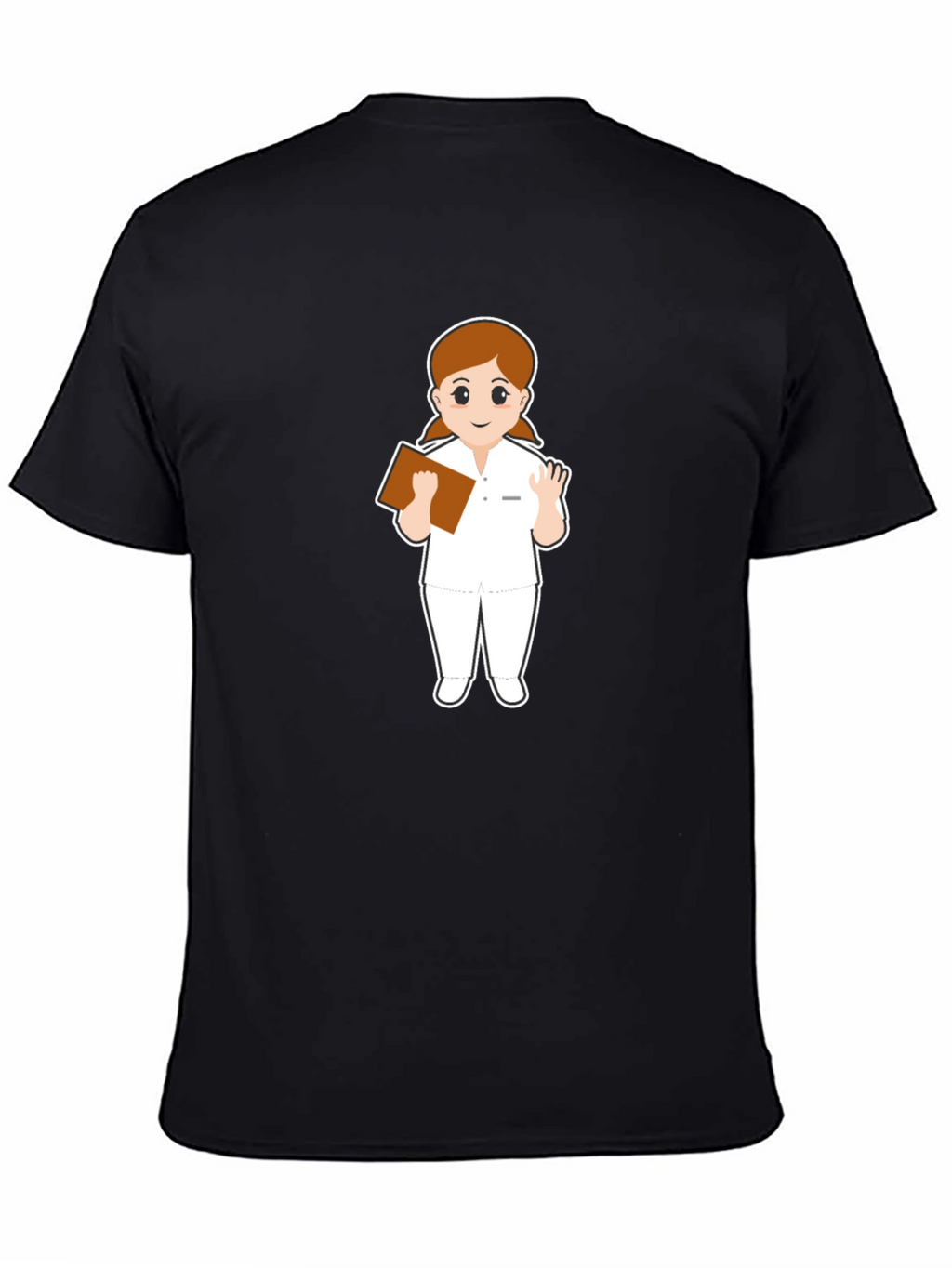 Nurse Cartoon Graphic T-Shirt