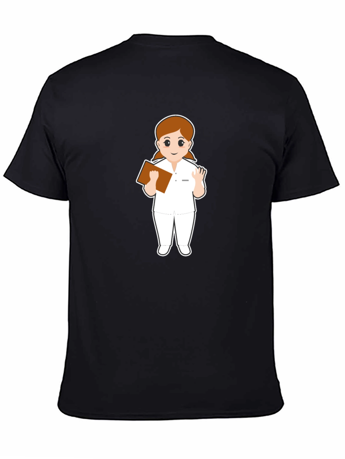 Nurse Cartoon Graphic T-Shirt