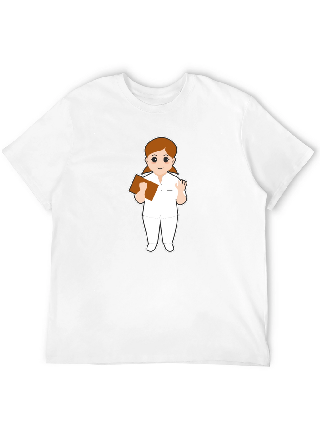 Nurse Cartoon Graphic T-Shirt