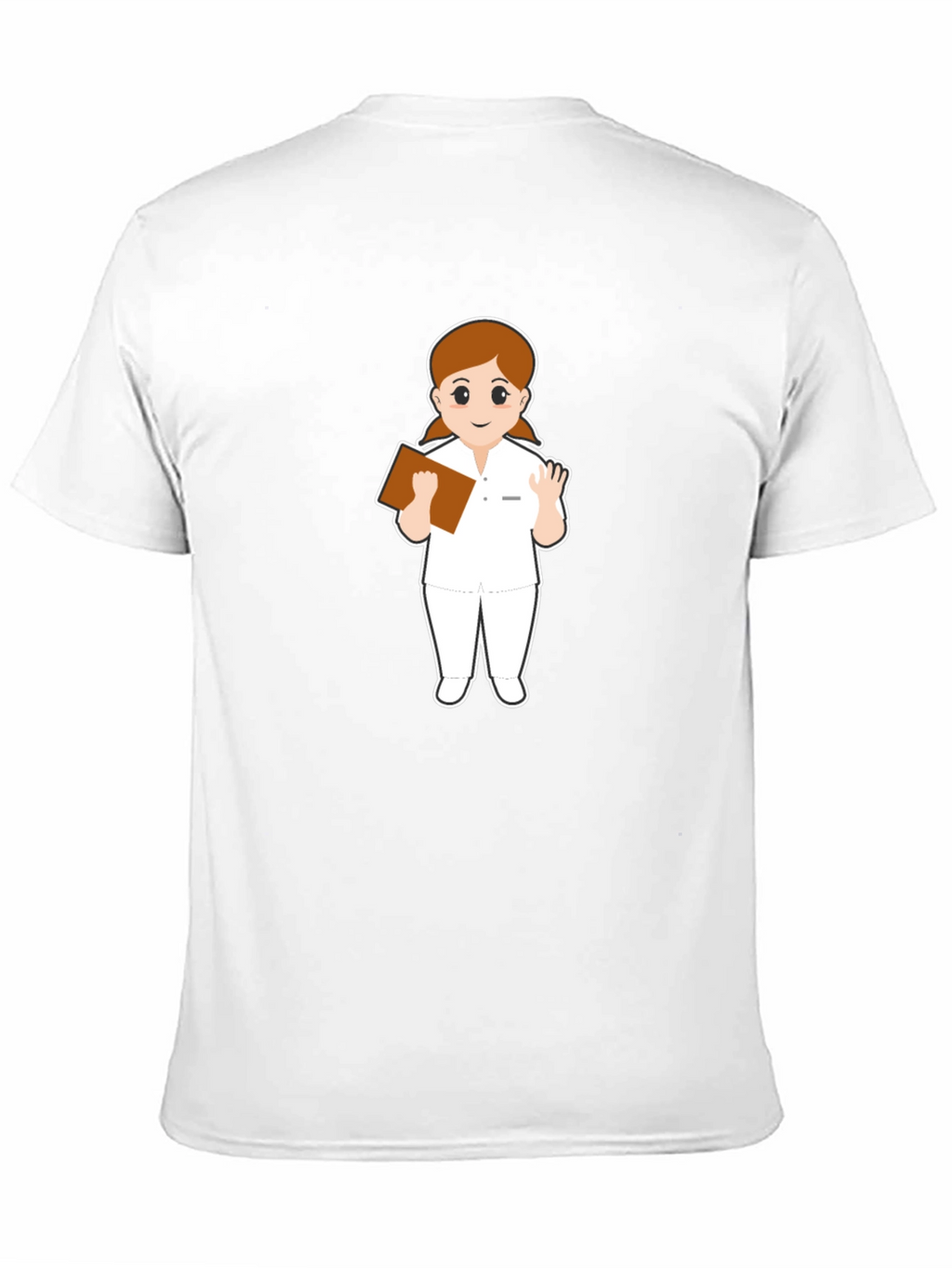 Nurse Cartoon Graphic T-Shirt