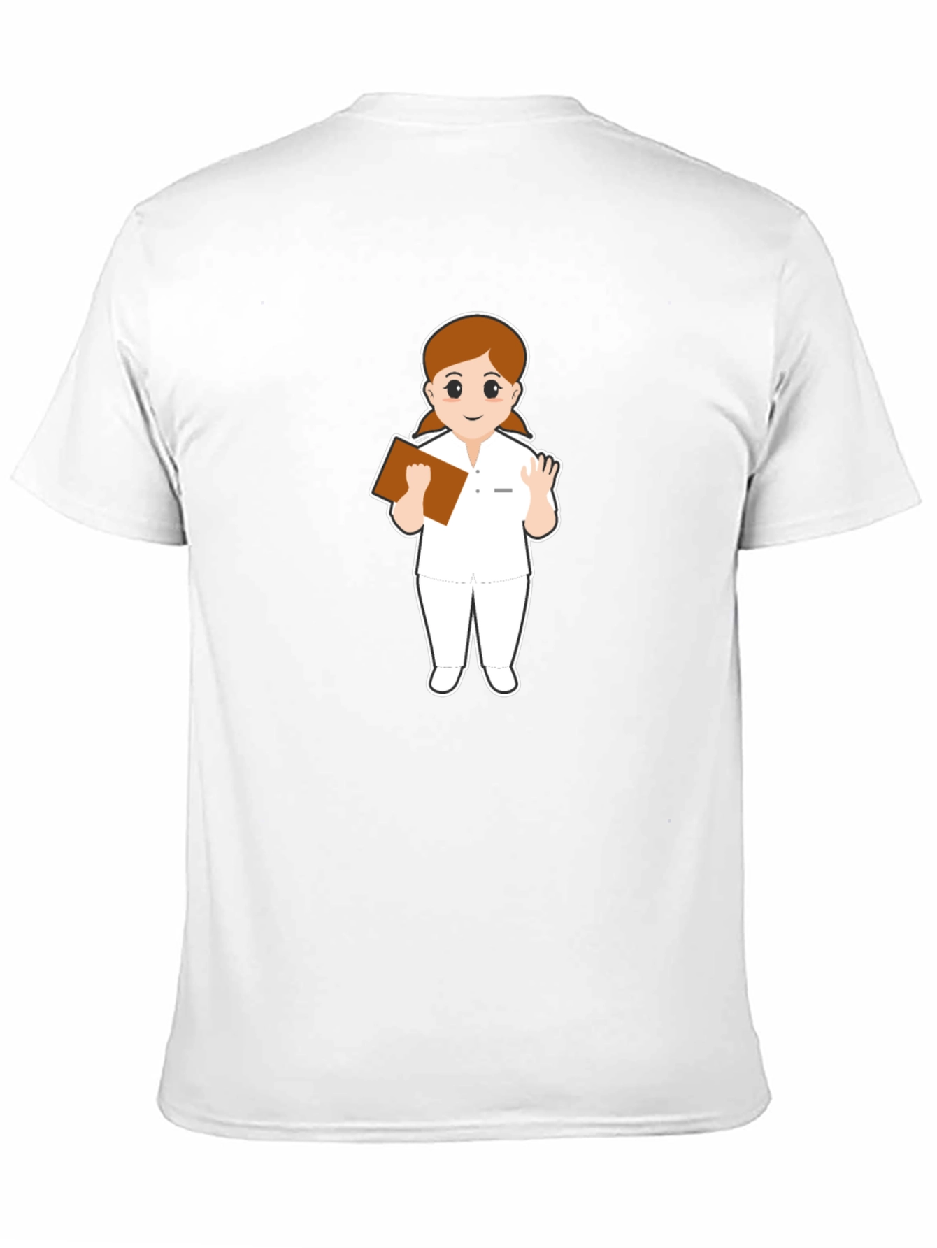 Nurse Cartoon Graphic T-Shirt
