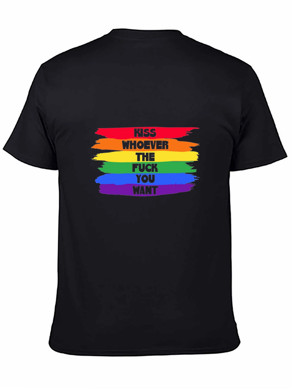 Pride Kiss Whoever You Want Graphic Tee