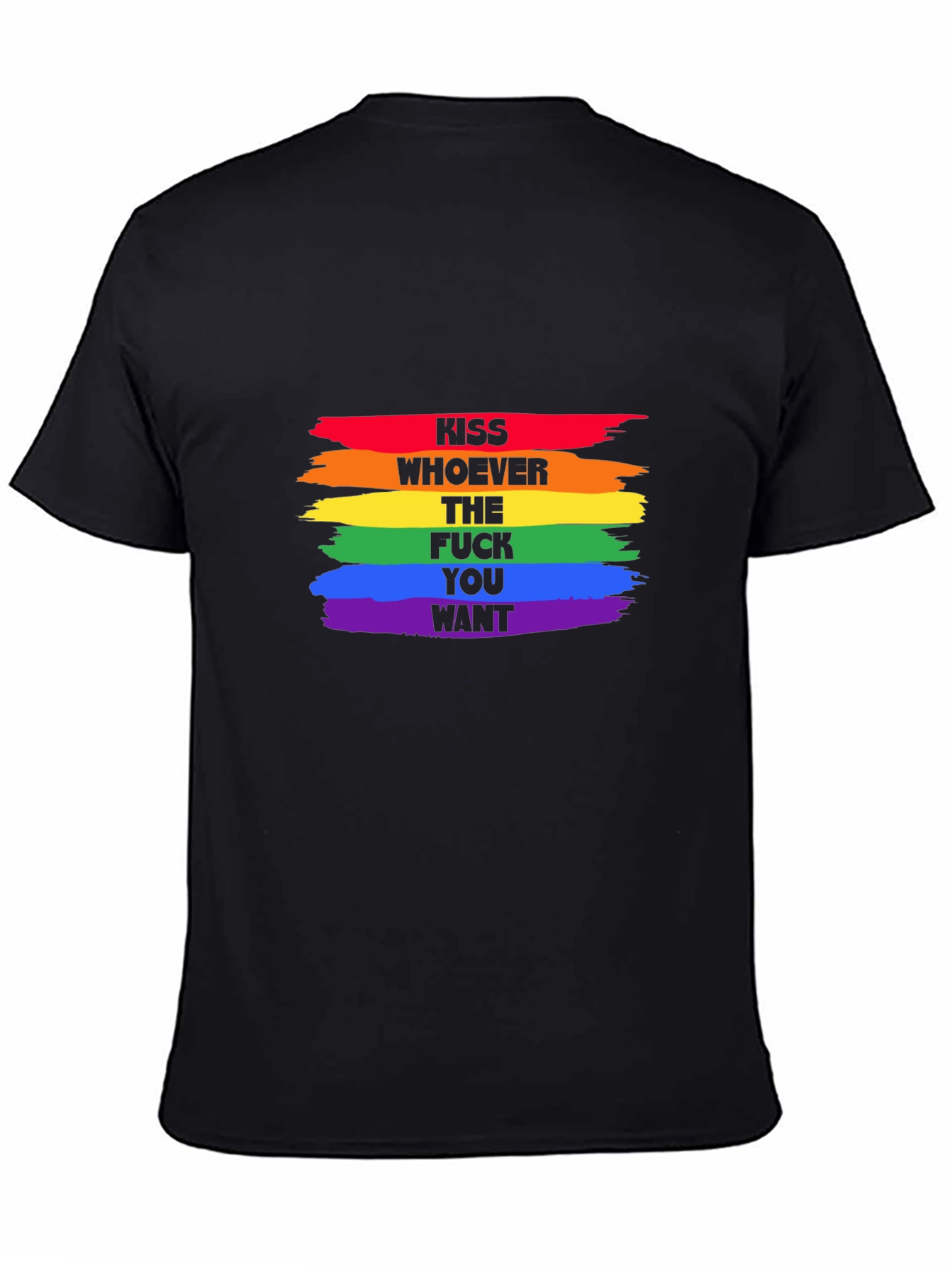 Pride Kiss Whoever You Want Graphic Tee