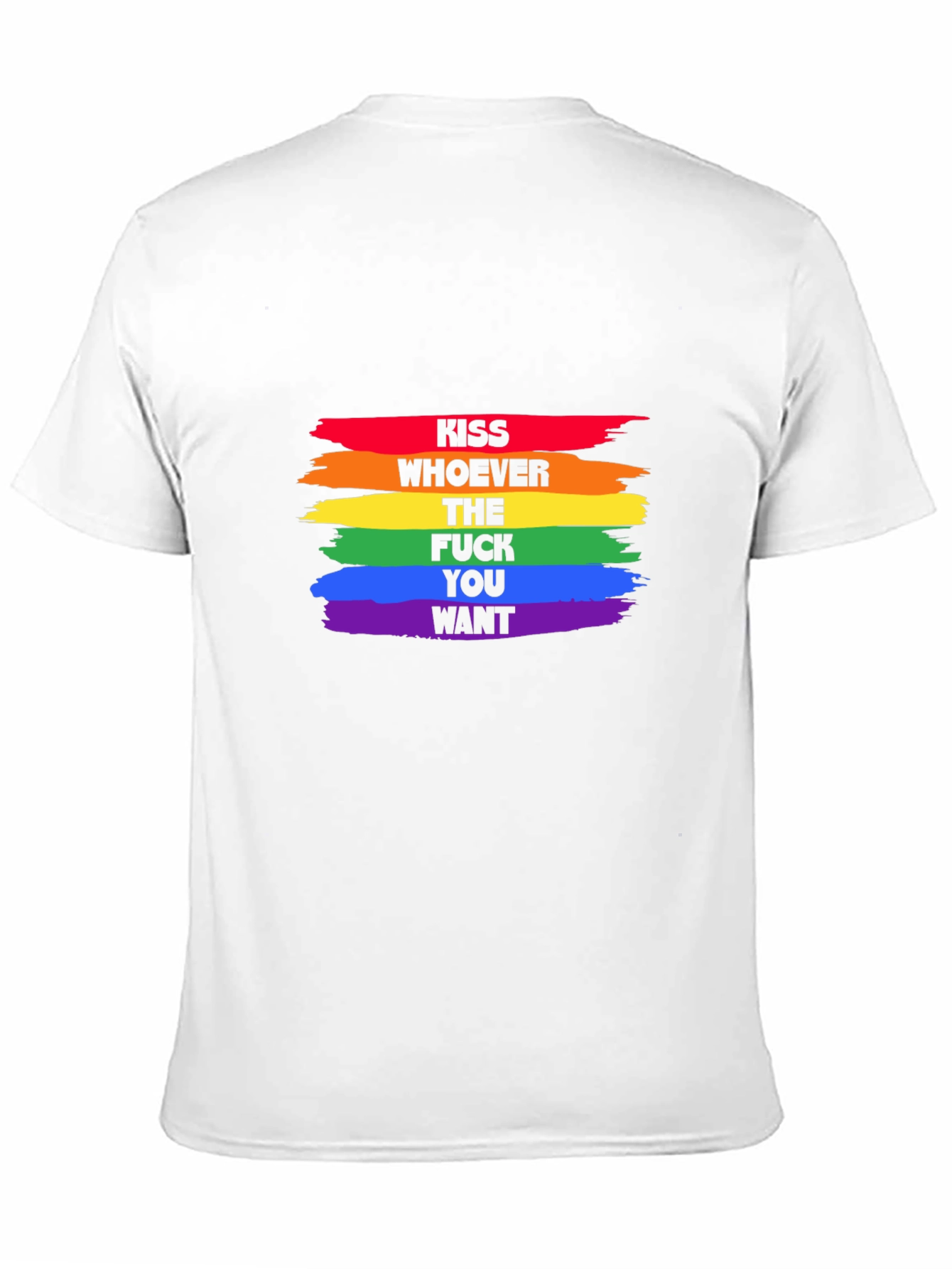 Pride Kiss Whoever You Want Graphic Tee