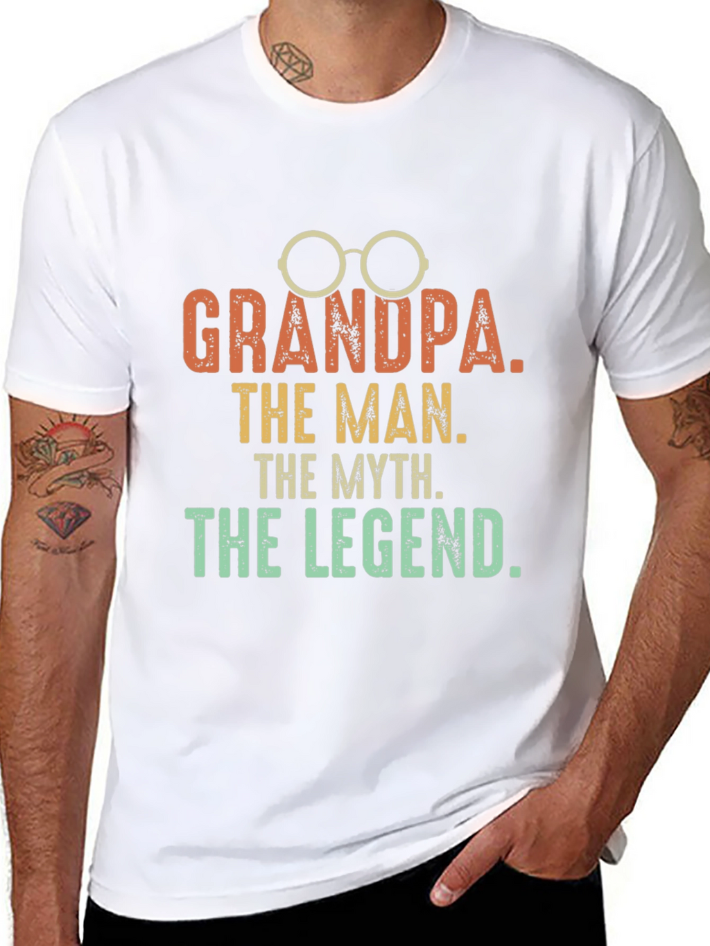 Grandpa The Man The Myth The Legend T-Shirt
