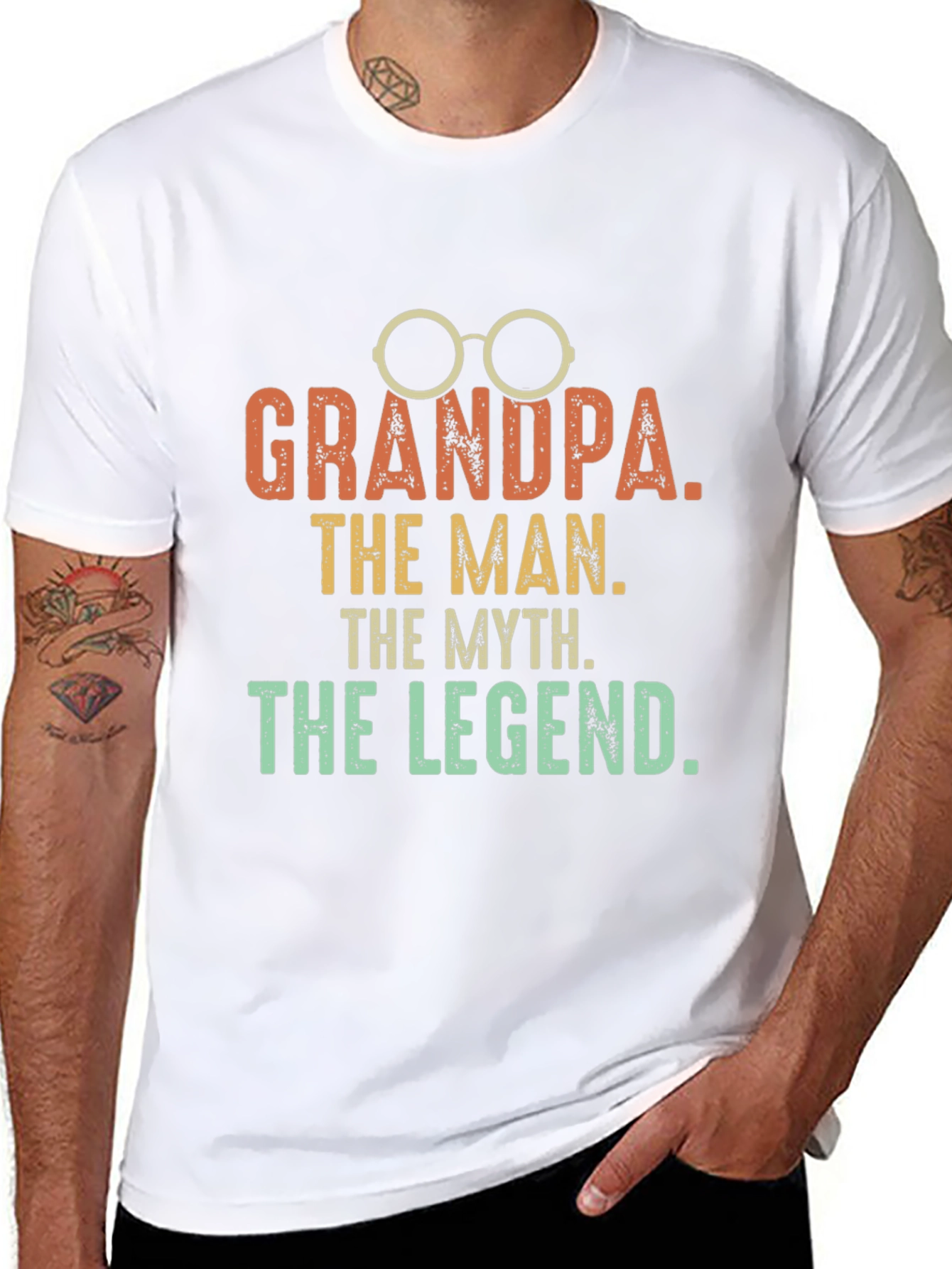 Grandpa The Man The Myth The Legend T-Shirt