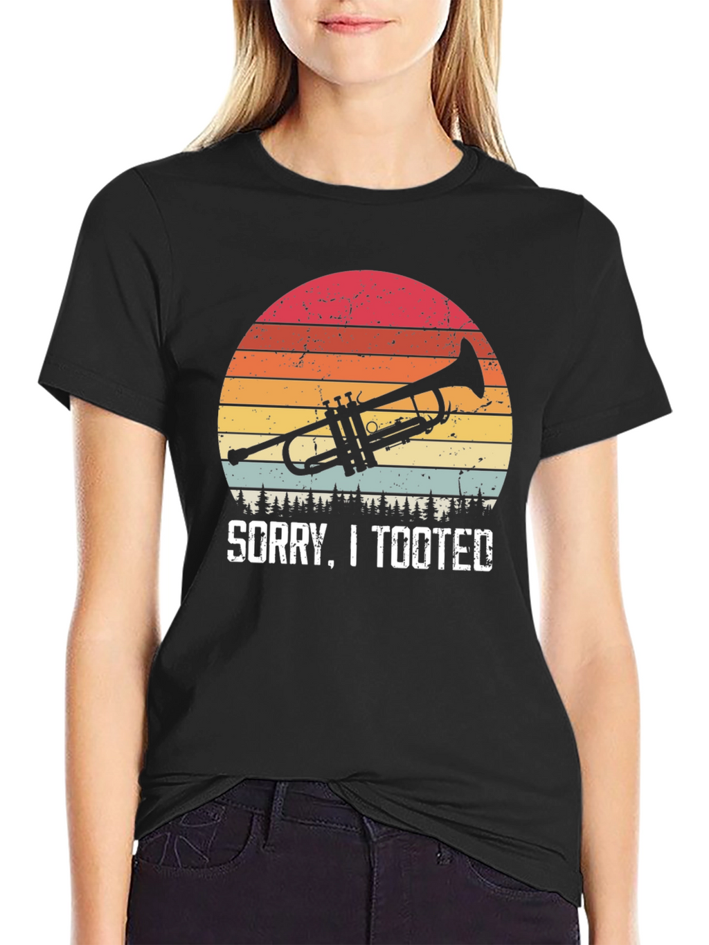 Sorry I Tooted Trumpet T-Shirt