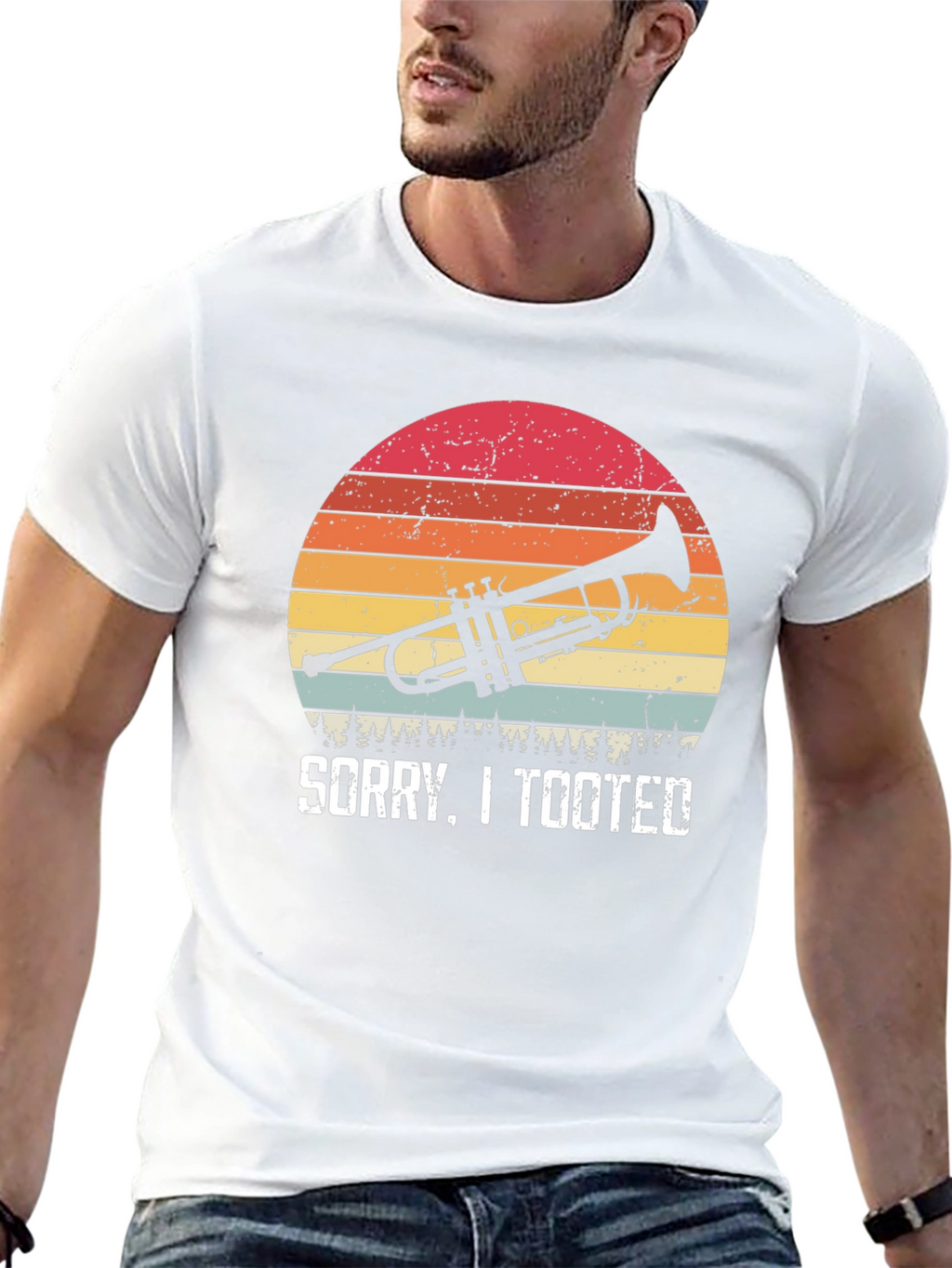 Sorry I Tooted Trumpet T-Shirt