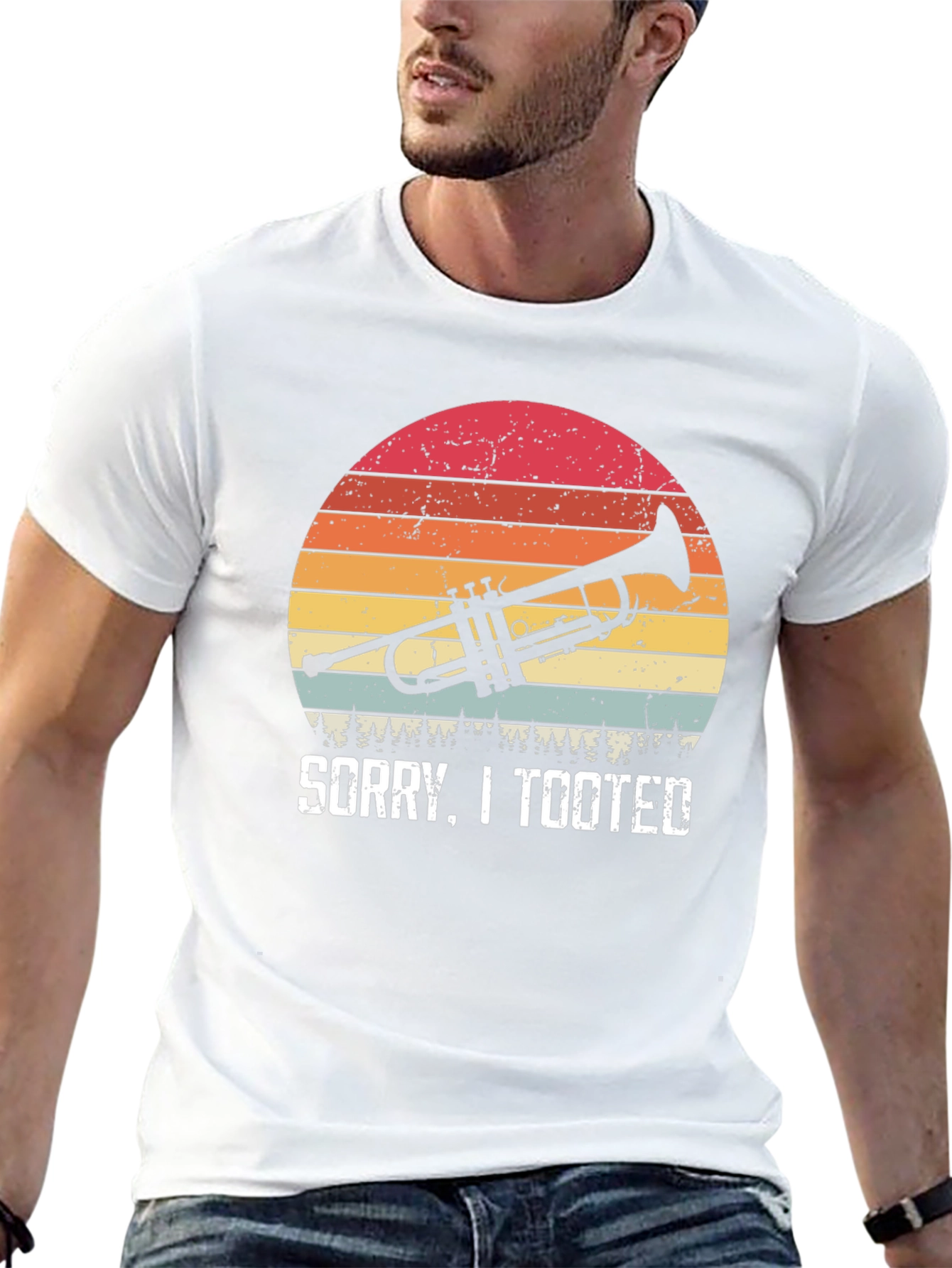 Sorry I Tooted Trumpet T-Shirt