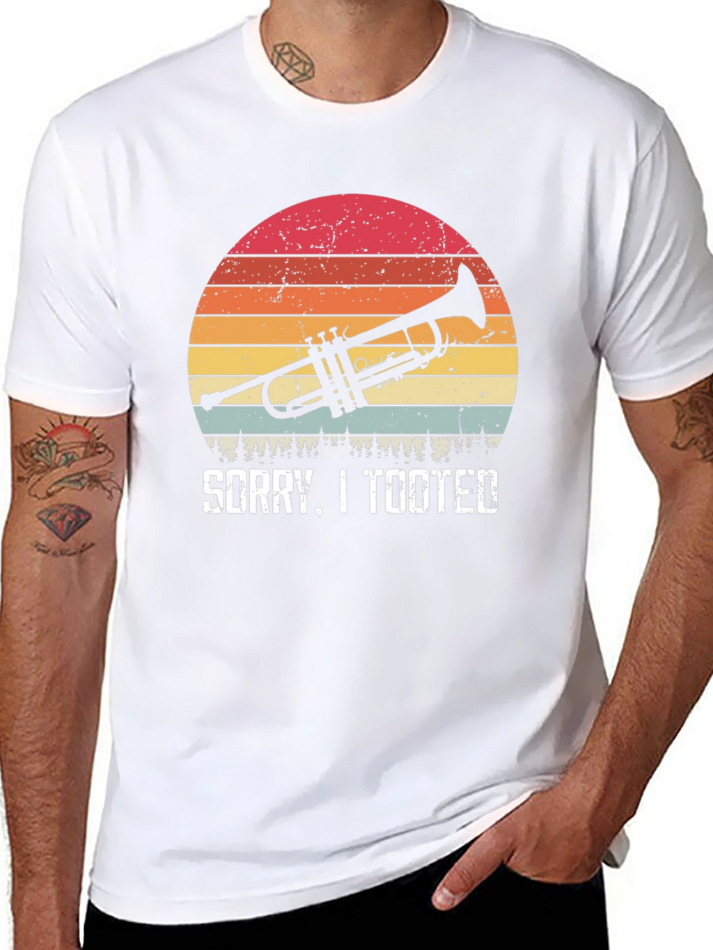 Sorry I Tooted Trumpet T-Shirt