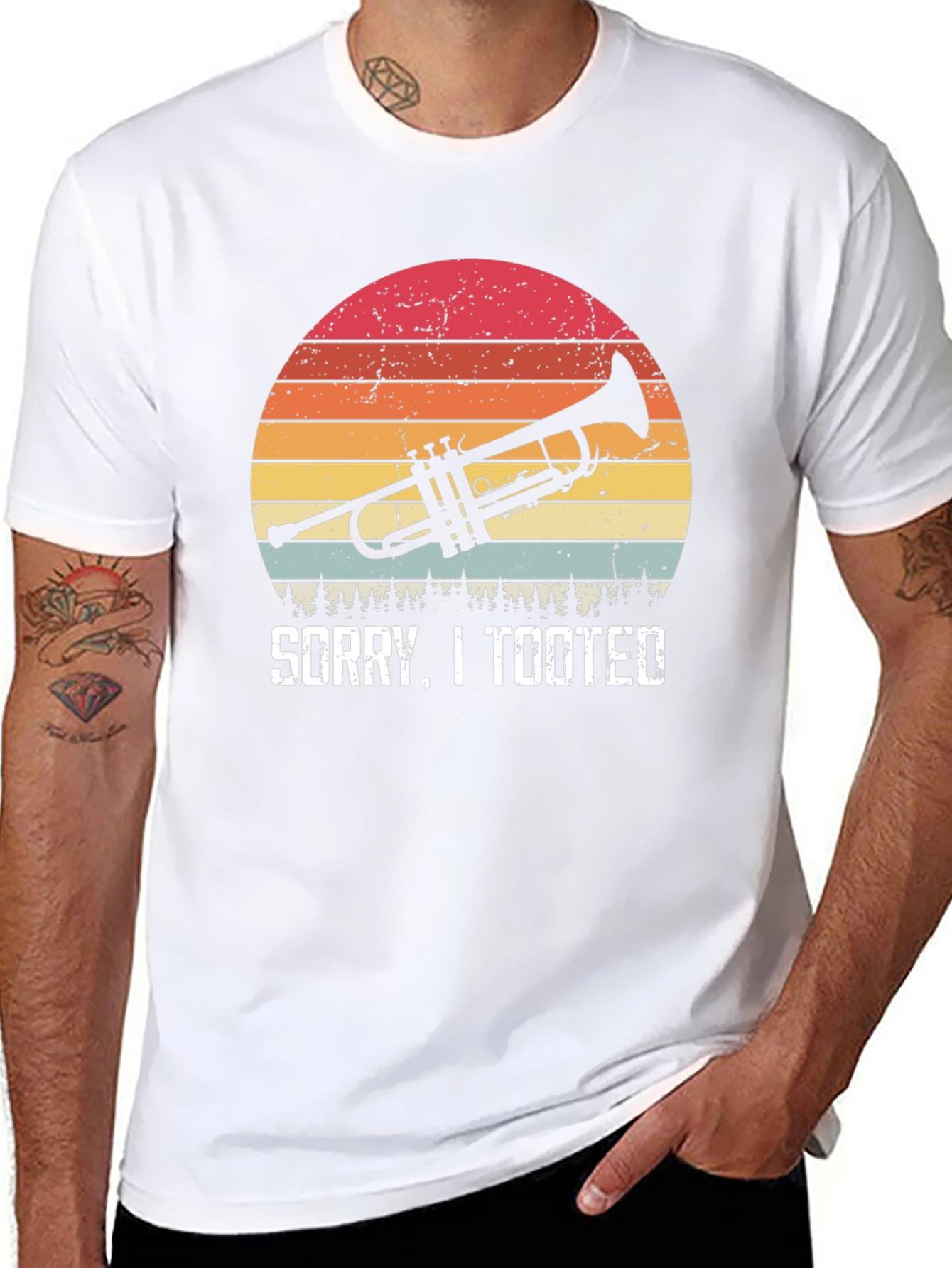 Sorry I Tooted Trumpet T-Shirt