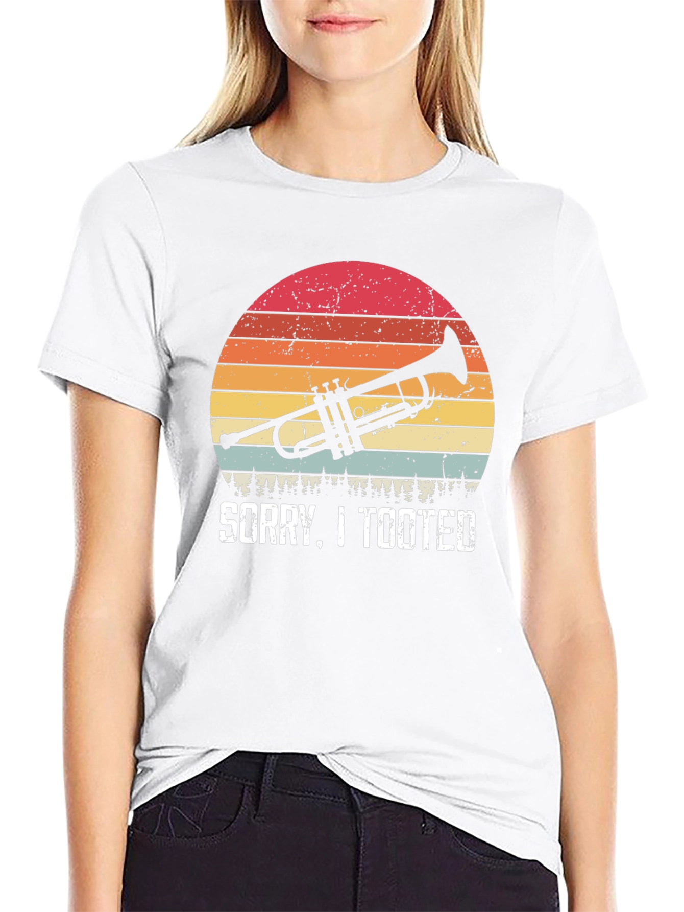 Sorry I Tooted Trumpet T-Shirt