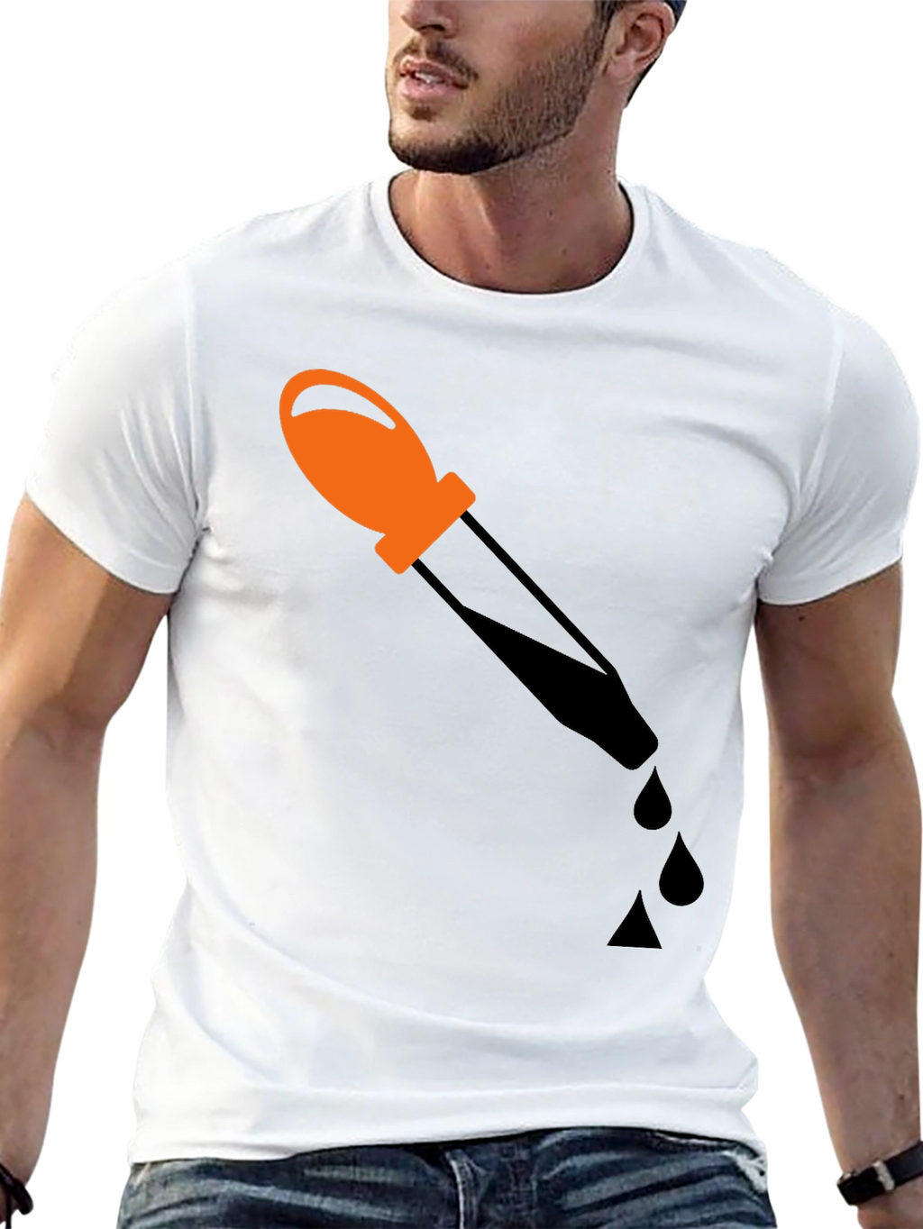 Dropper Graphic Tee - Cool Science Shirt