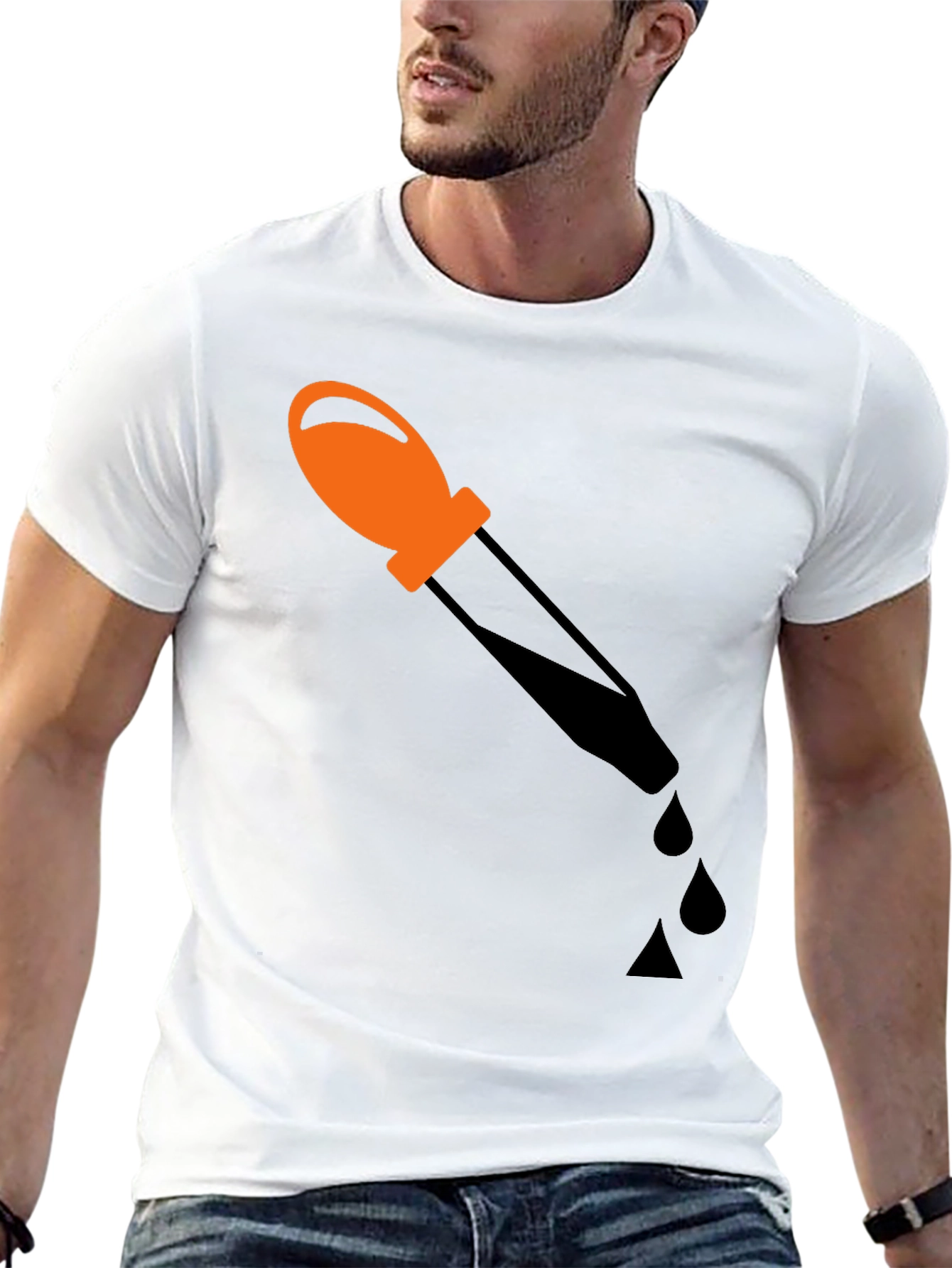 Dropper Graphic Tee - Cool Science Shirt