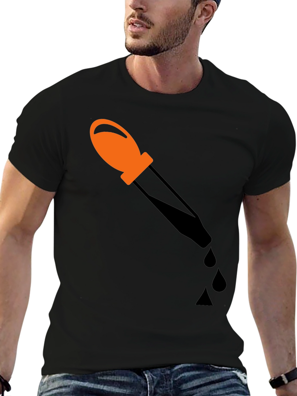 Dropper Graphic Tee - Cool Science Shirt