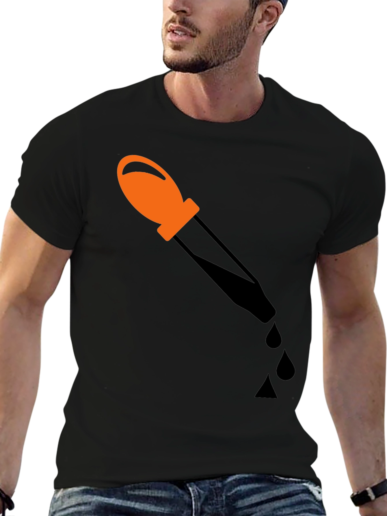 Dropper Graphic Tee - Cool Science Shirt