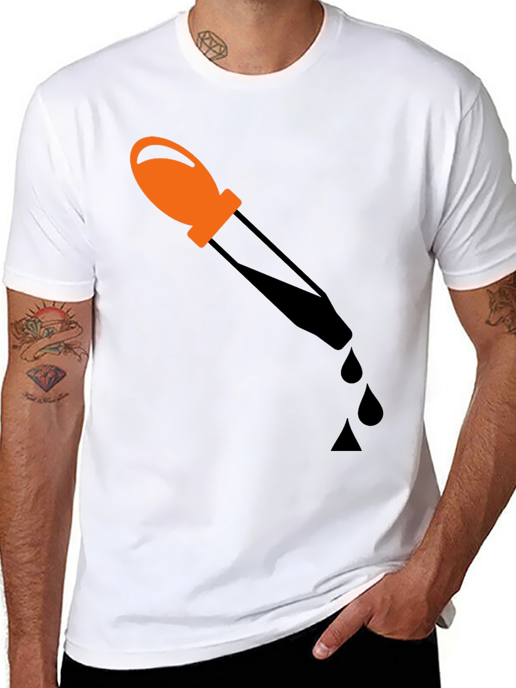 Dropper Graphic Tee - Cool Science Shirt