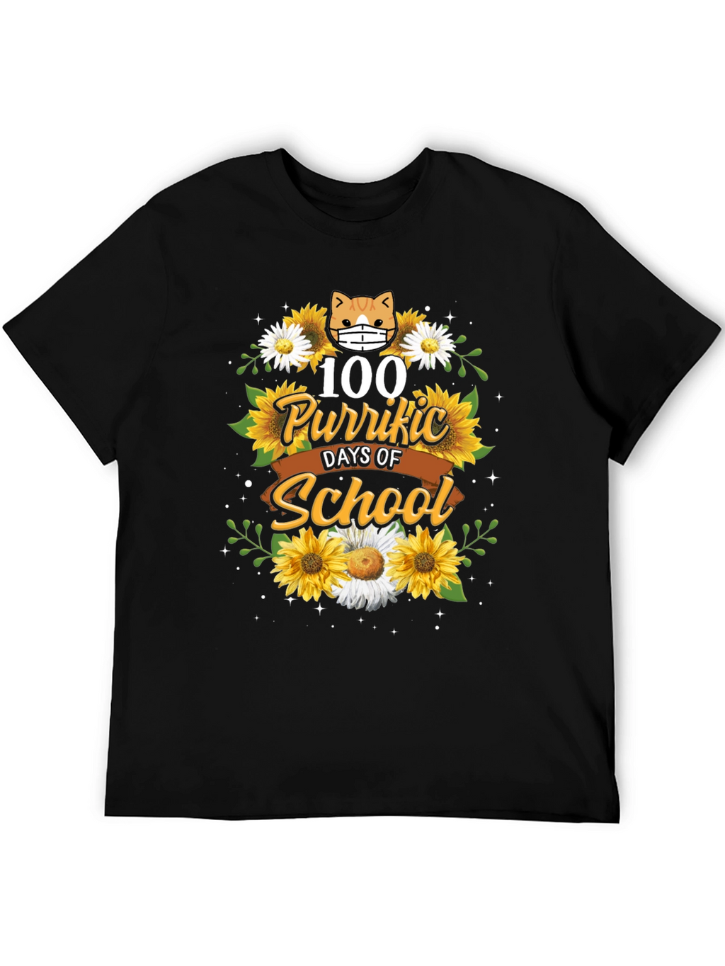 100 Purr-fect Days of School T-Shirt