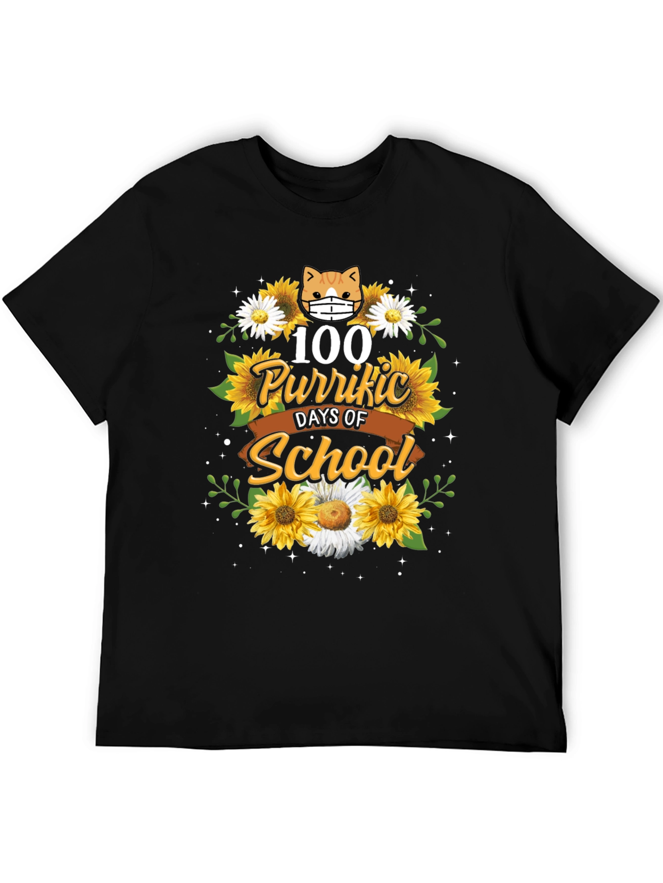 100 Purr-fect Days of School T-Shirt