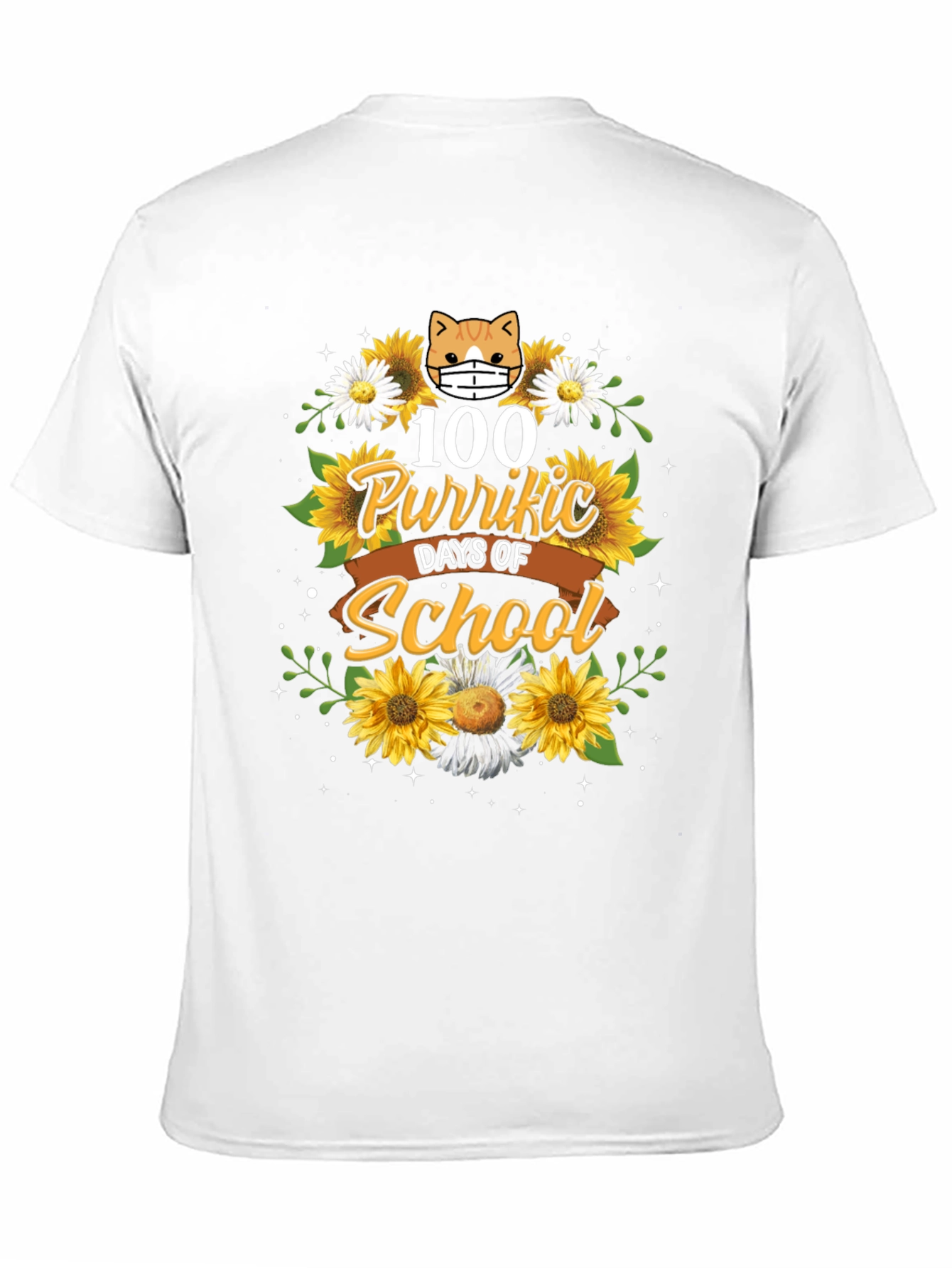 100 Purr-fect Days of School T-Shirt