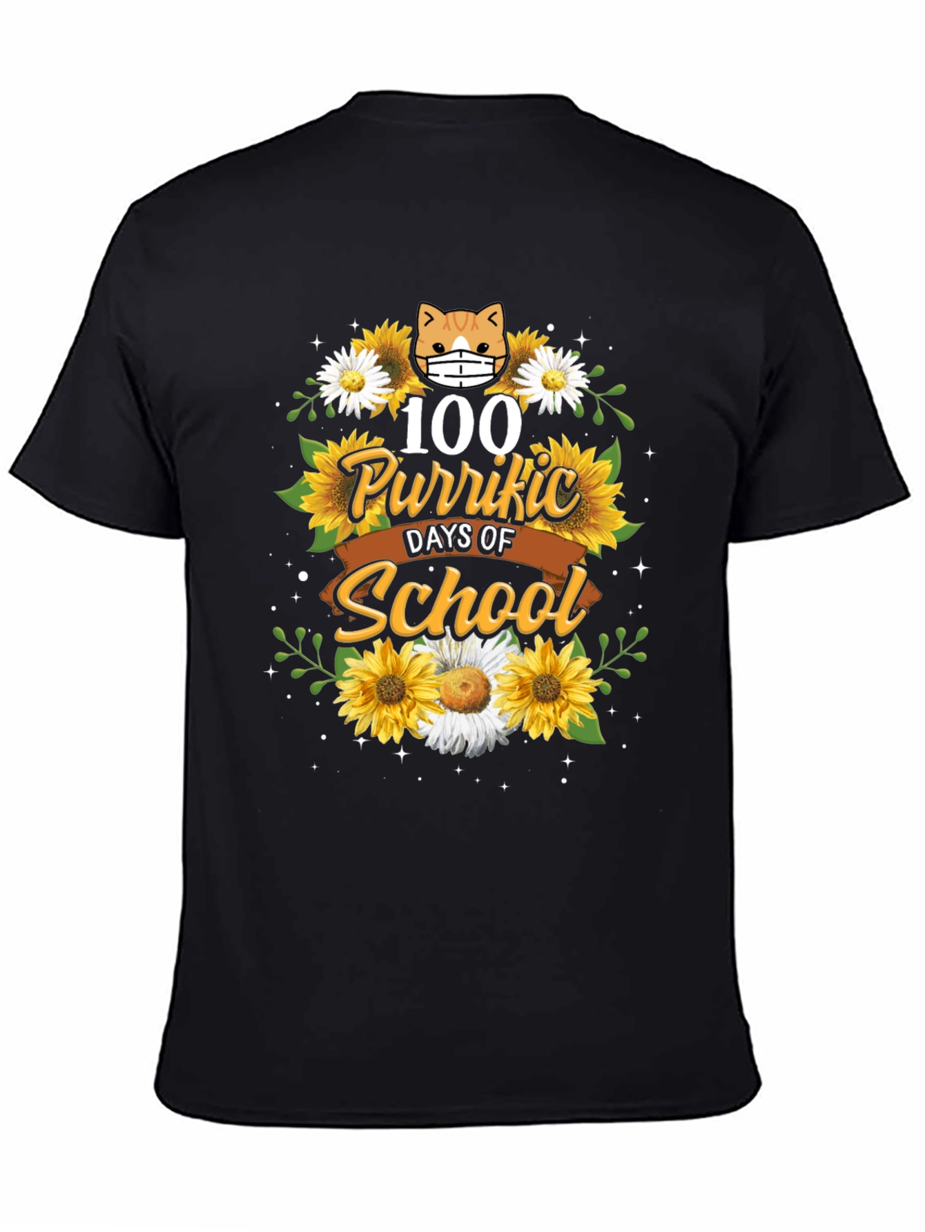 100 Purr-fect Days of School T-Shirt