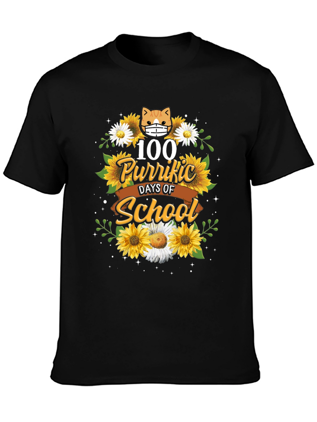 100 Purr-fect Days of School T-Shirt