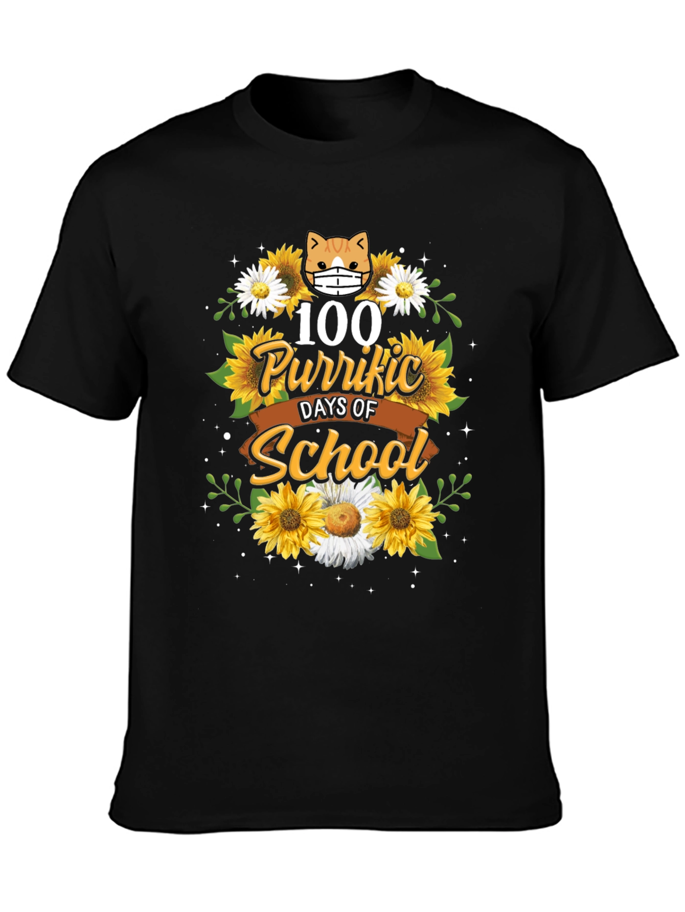 100 Purr-fect Days of School T-Shirt