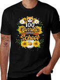 100 Purr-fect Days of School T-Shirt