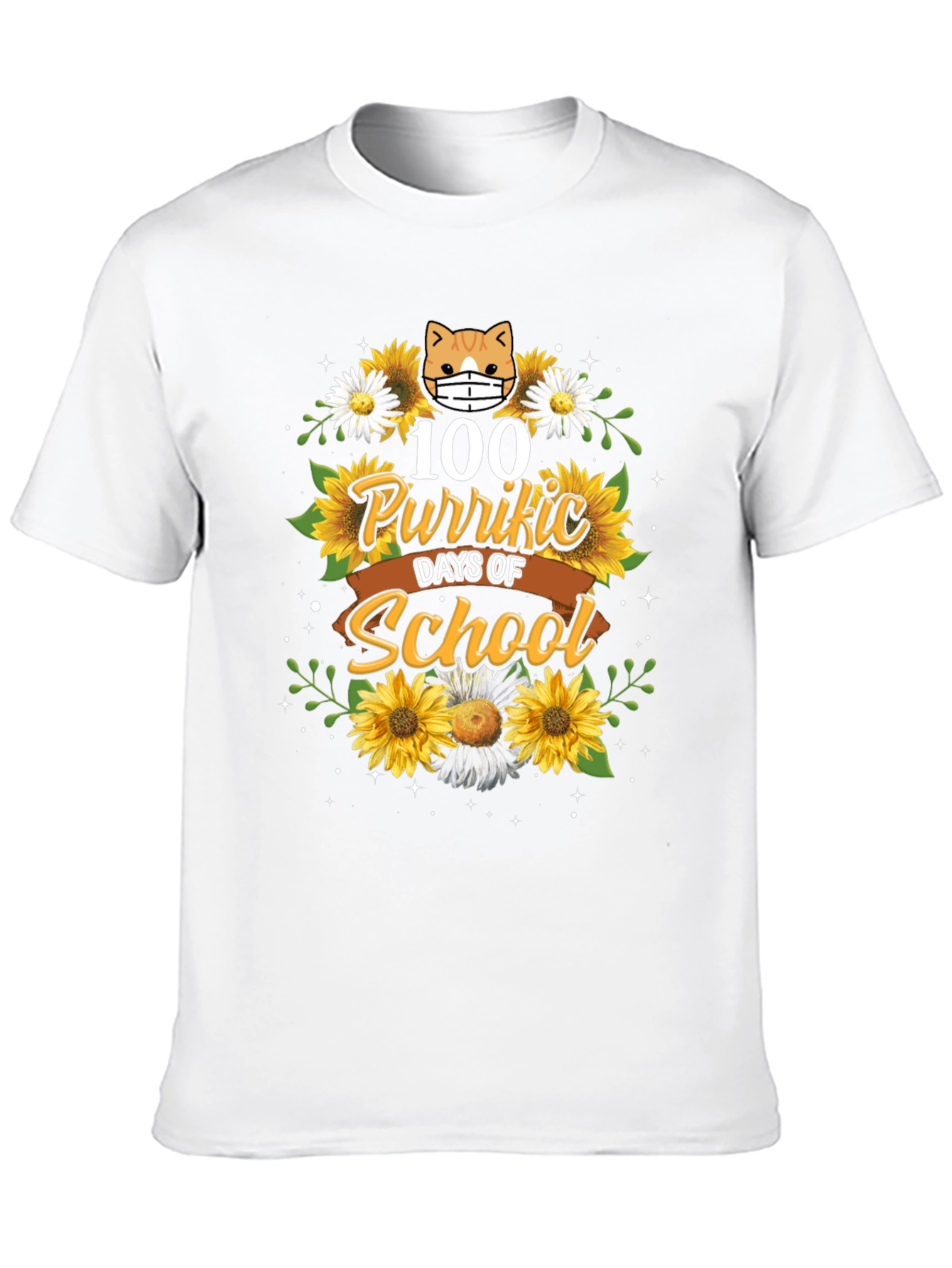 100 Purr-fect Days of School T-Shirt