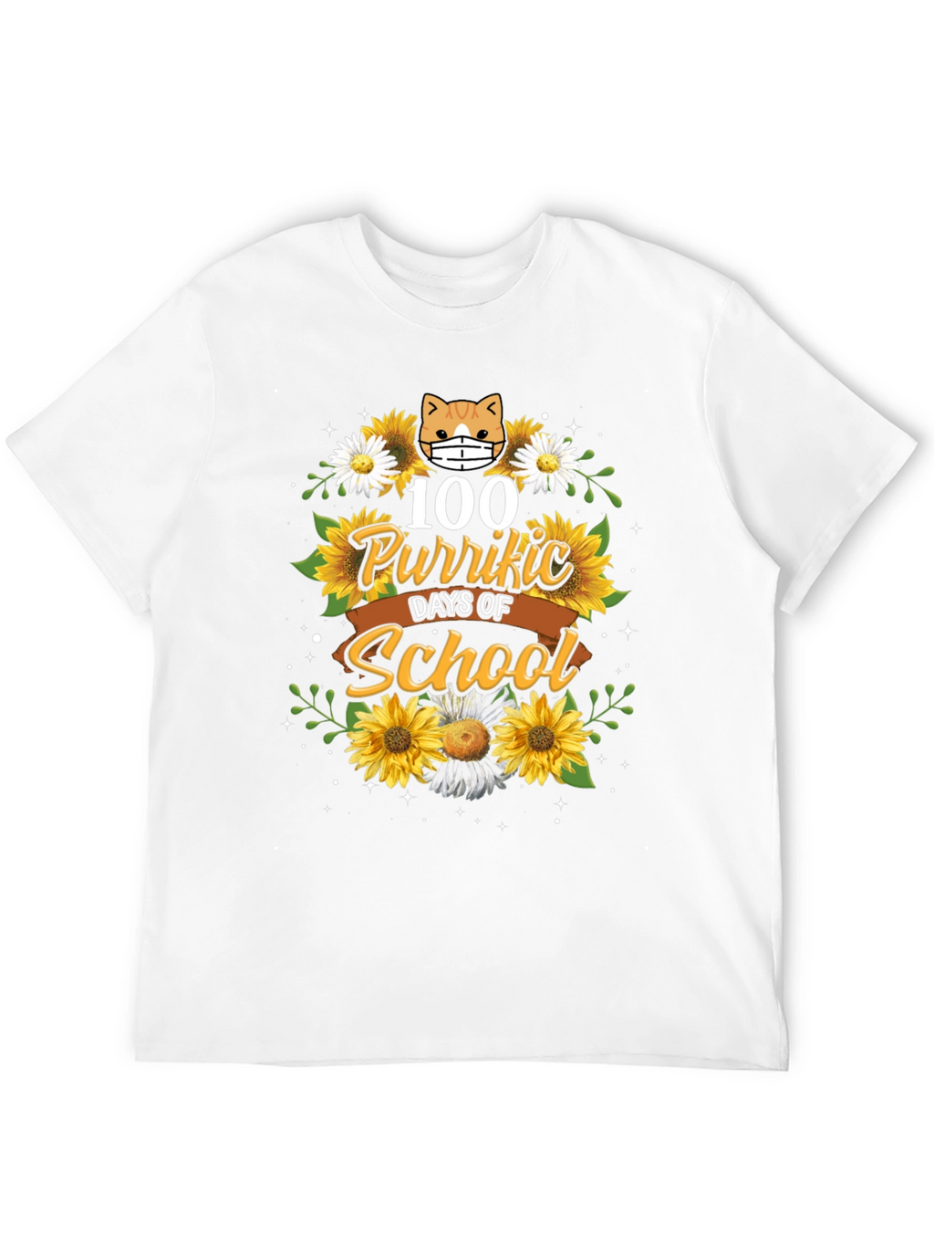 100 Purr-fect Days of School T-Shirt