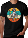 Electrician Cartoon Graphic Tee