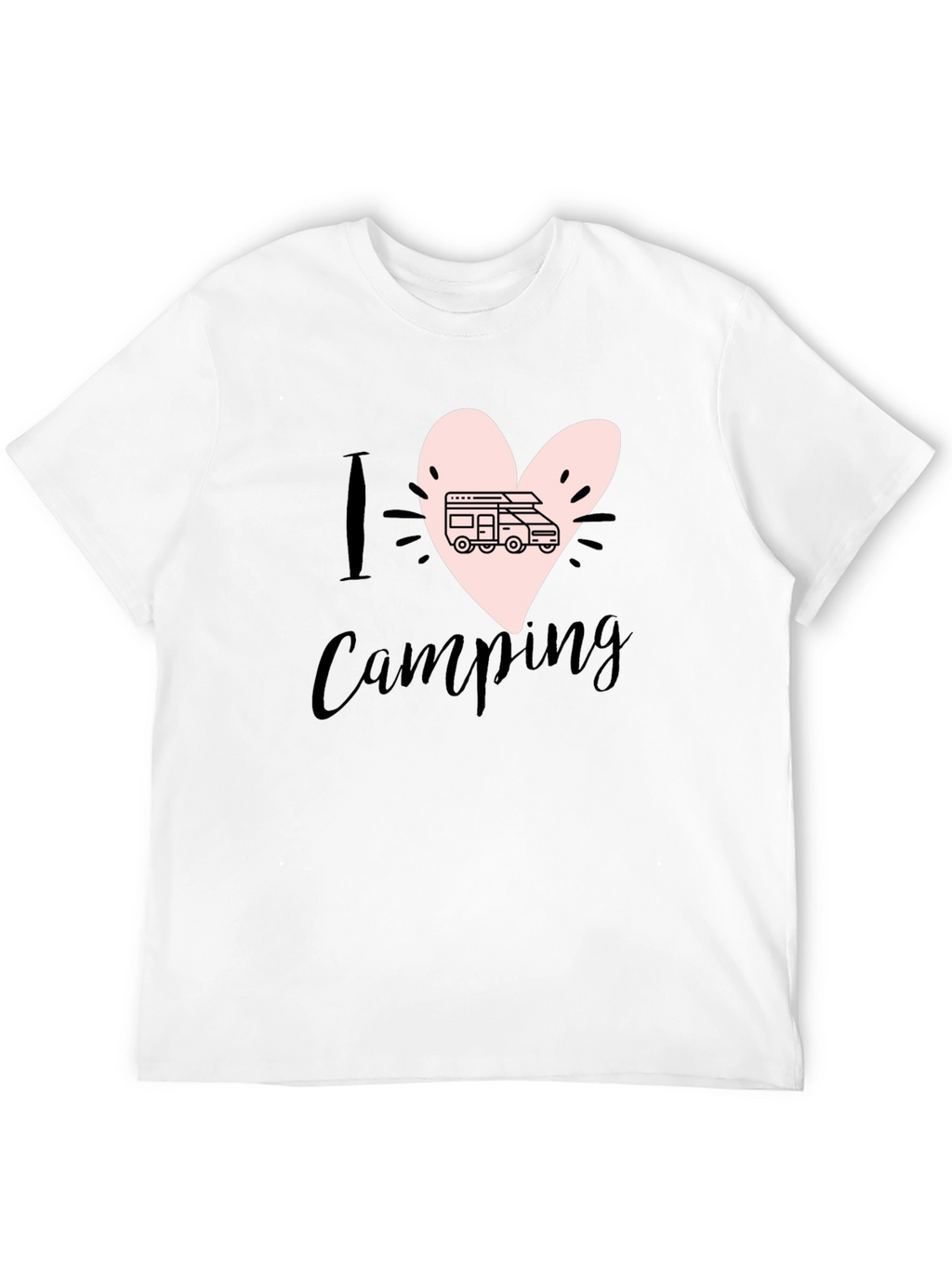 I Love Camping Graphic T-Shirt