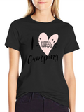 I Love Camping Graphic T-Shirt