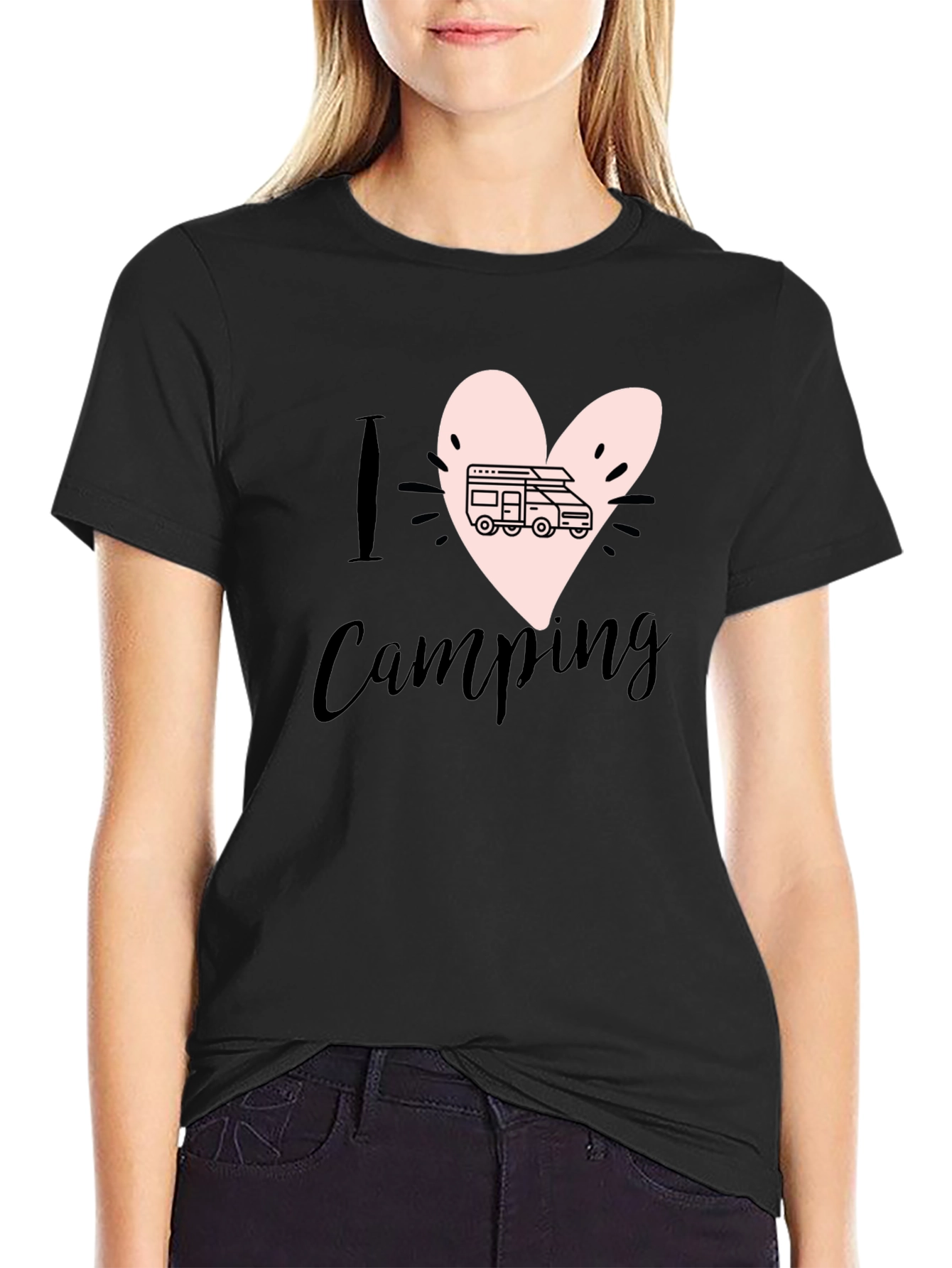 I Love Camping Graphic T-Shirt