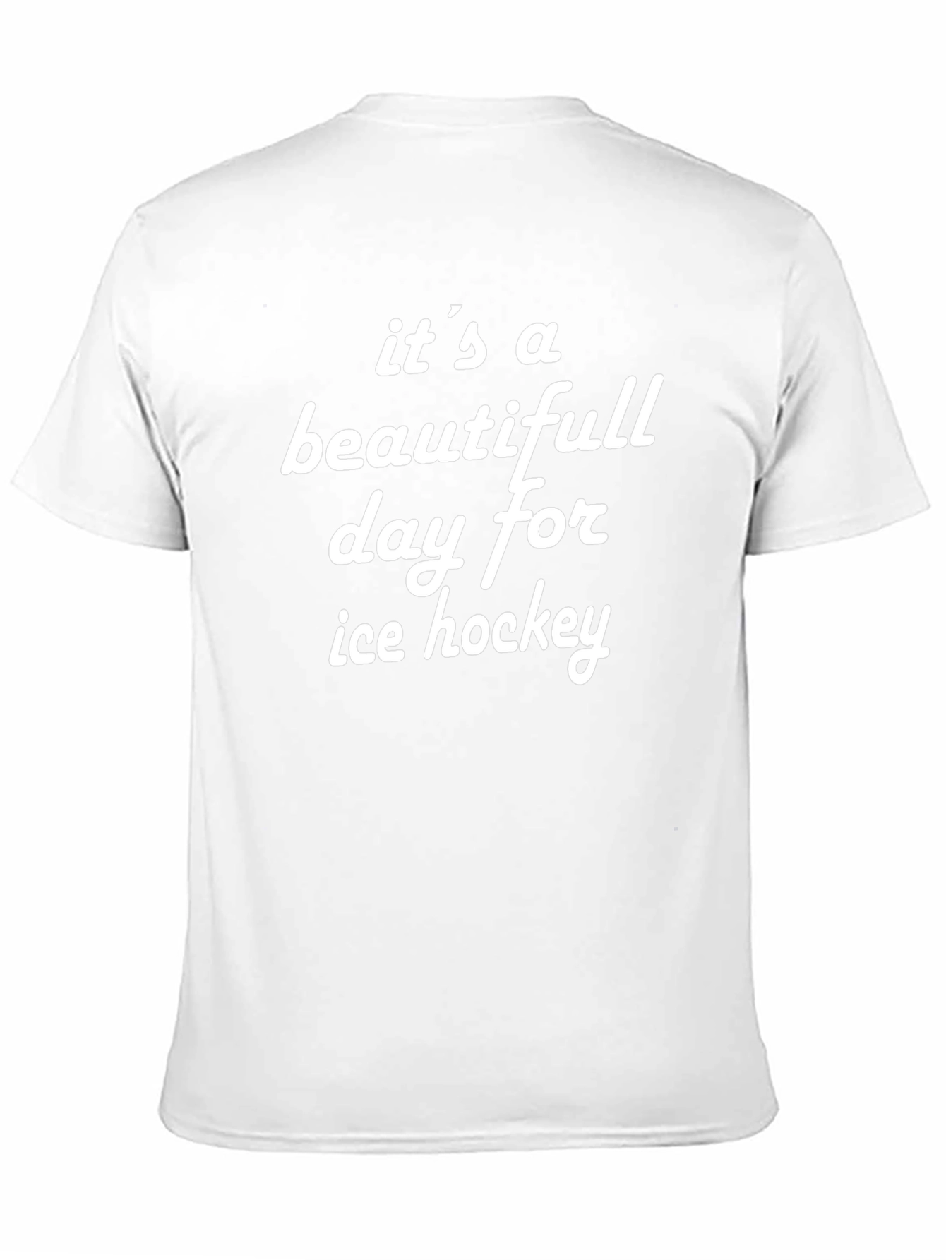 Beautiful Day for Ice Hockey T-Shirt