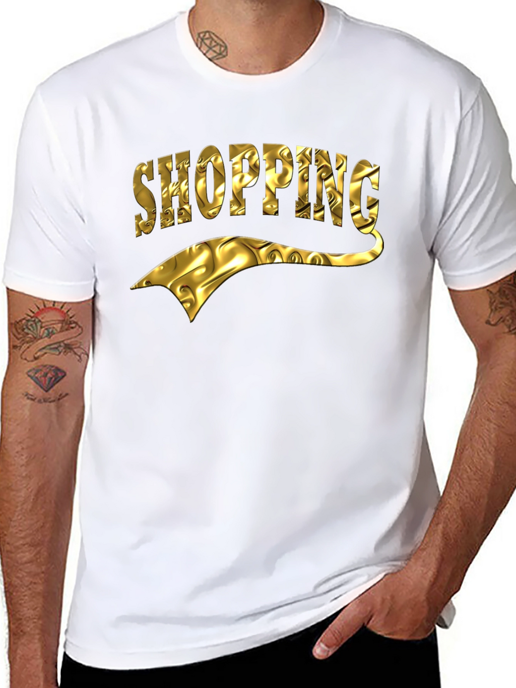 Golden Shopping Tee