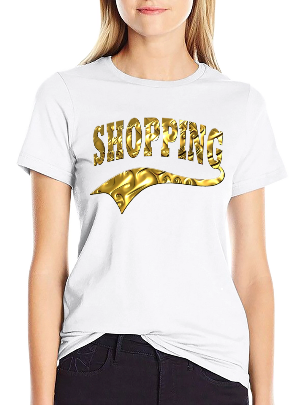 Golden Shopping Tee