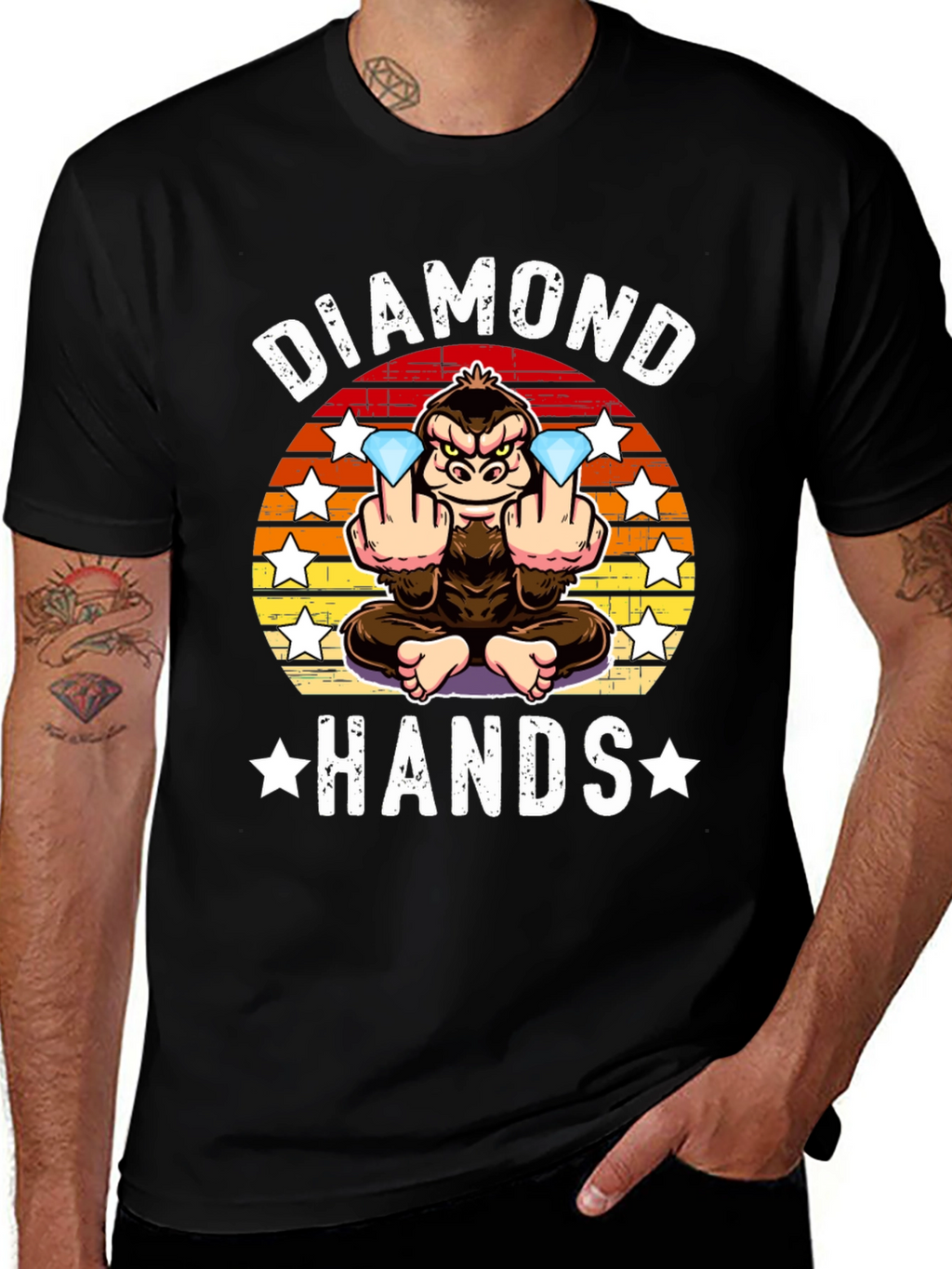 Diamond Hands Gorilla T-Shirt