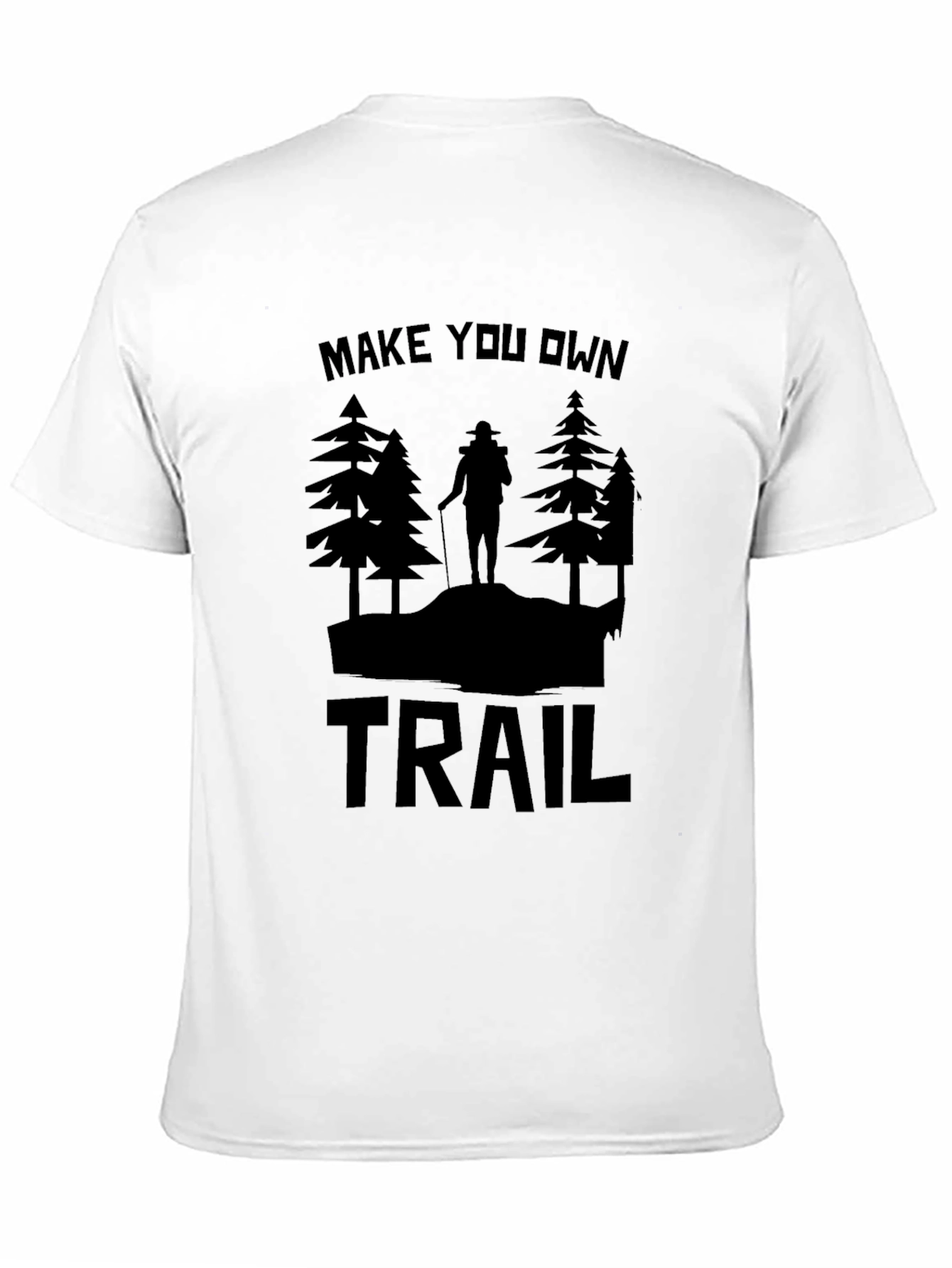 Make Your Own Trail Hiker Graphic T-Shirt