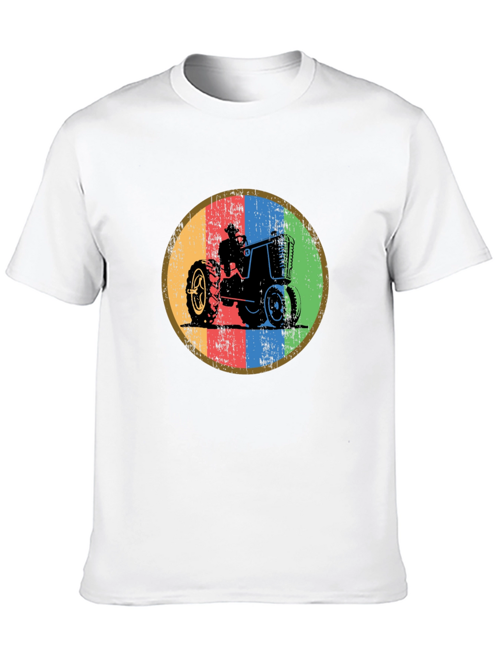 Retro Tractor Graphic Tee - Farm Life T-Shirt