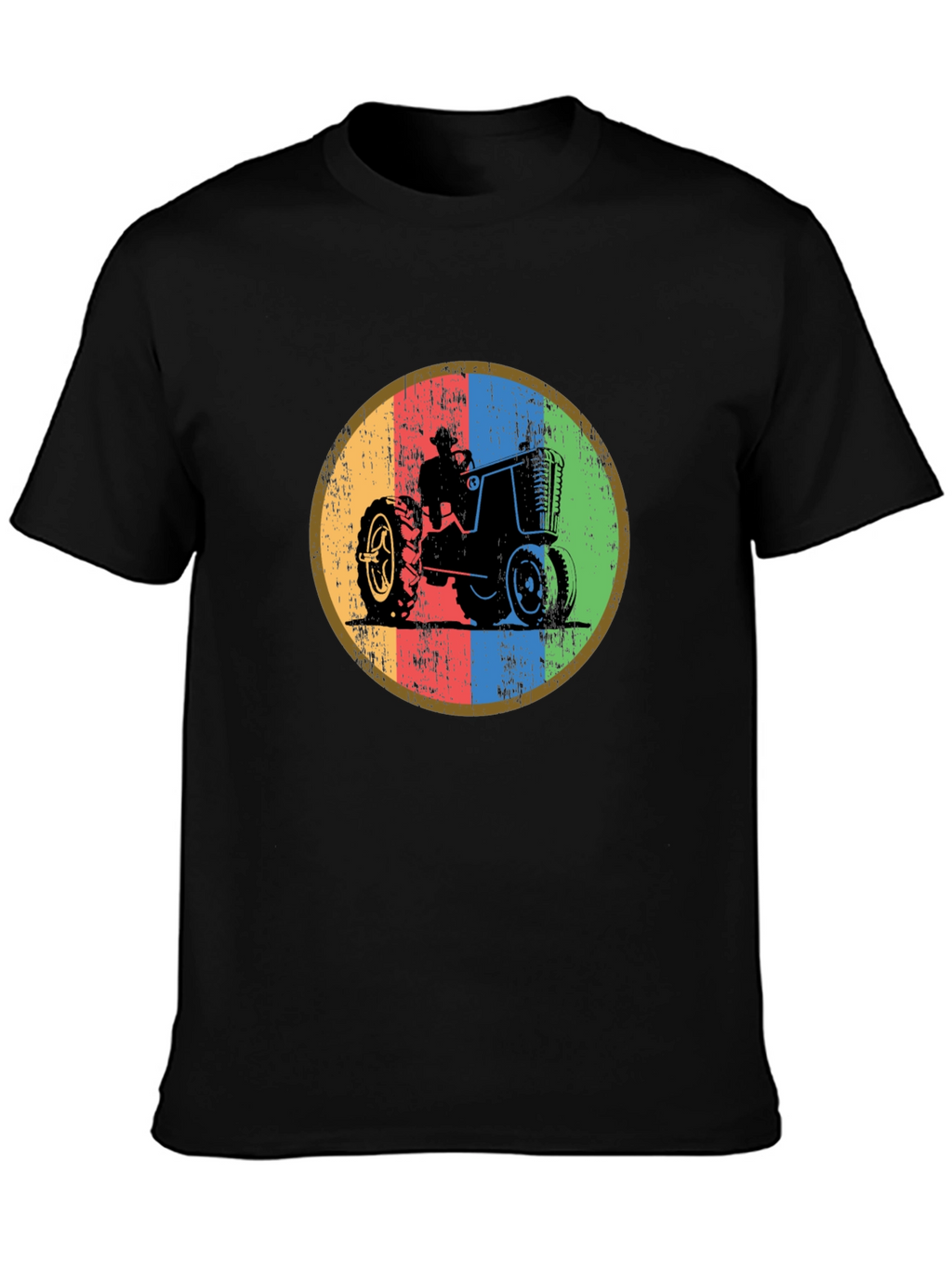 Retro Tractor Graphic Tee - Farm Life T-Shirt