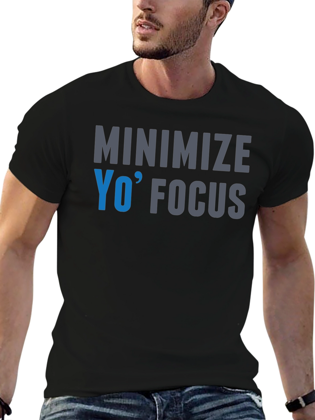 Minimize Yo Focus Graphic T-Shirt