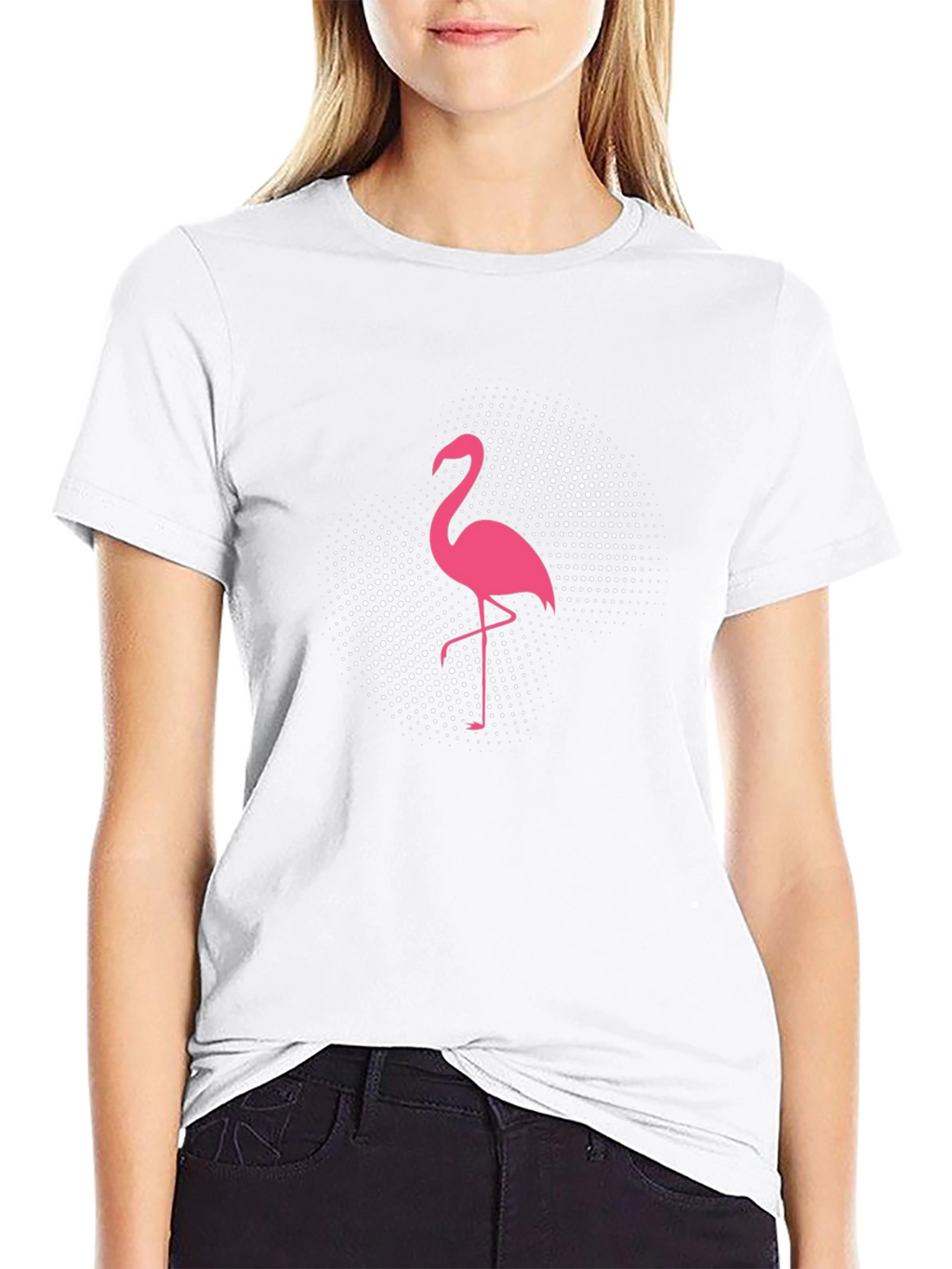 Cool Flamingo Graphic T-Shirt - Stylish Bird Tee