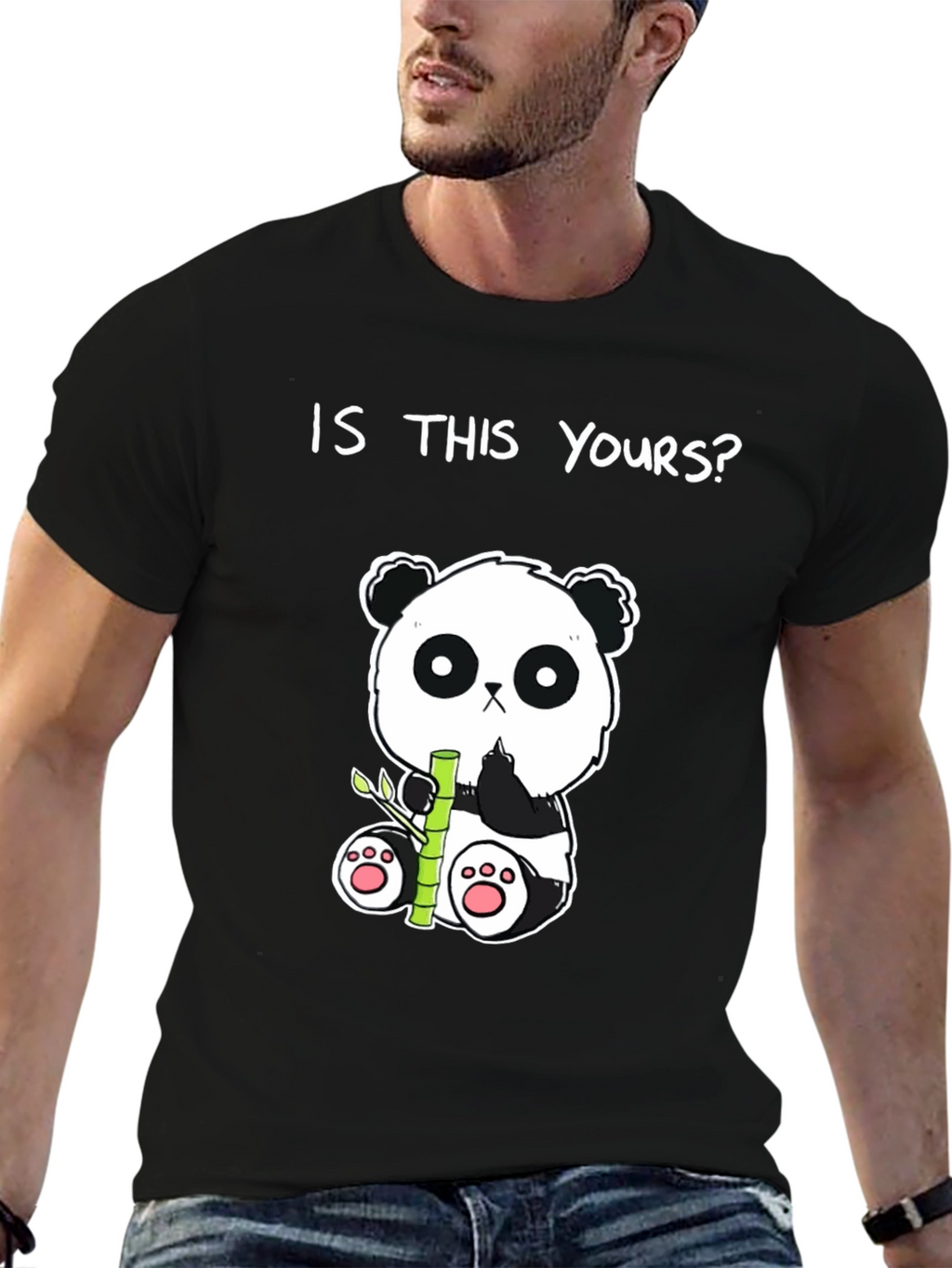 Cute Panda Bear T-Shirt - Is This Yours?