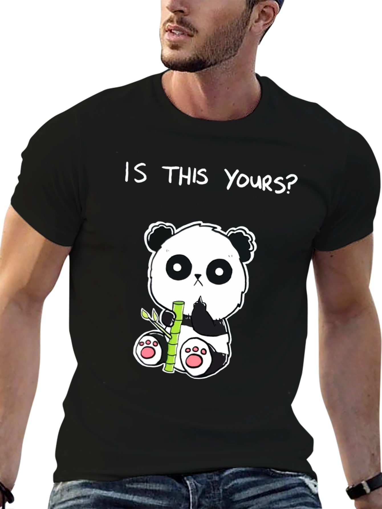 Cute Panda Bear T-Shirt - Is This Yours?