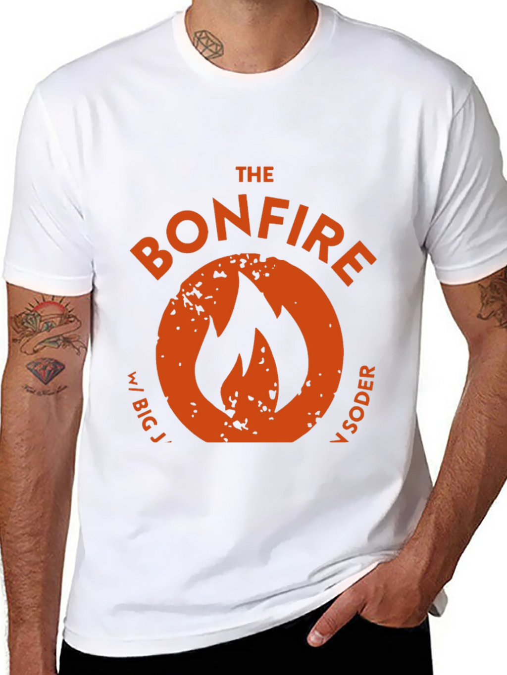 The Bonfire w/ Big J & Soder Black Tee